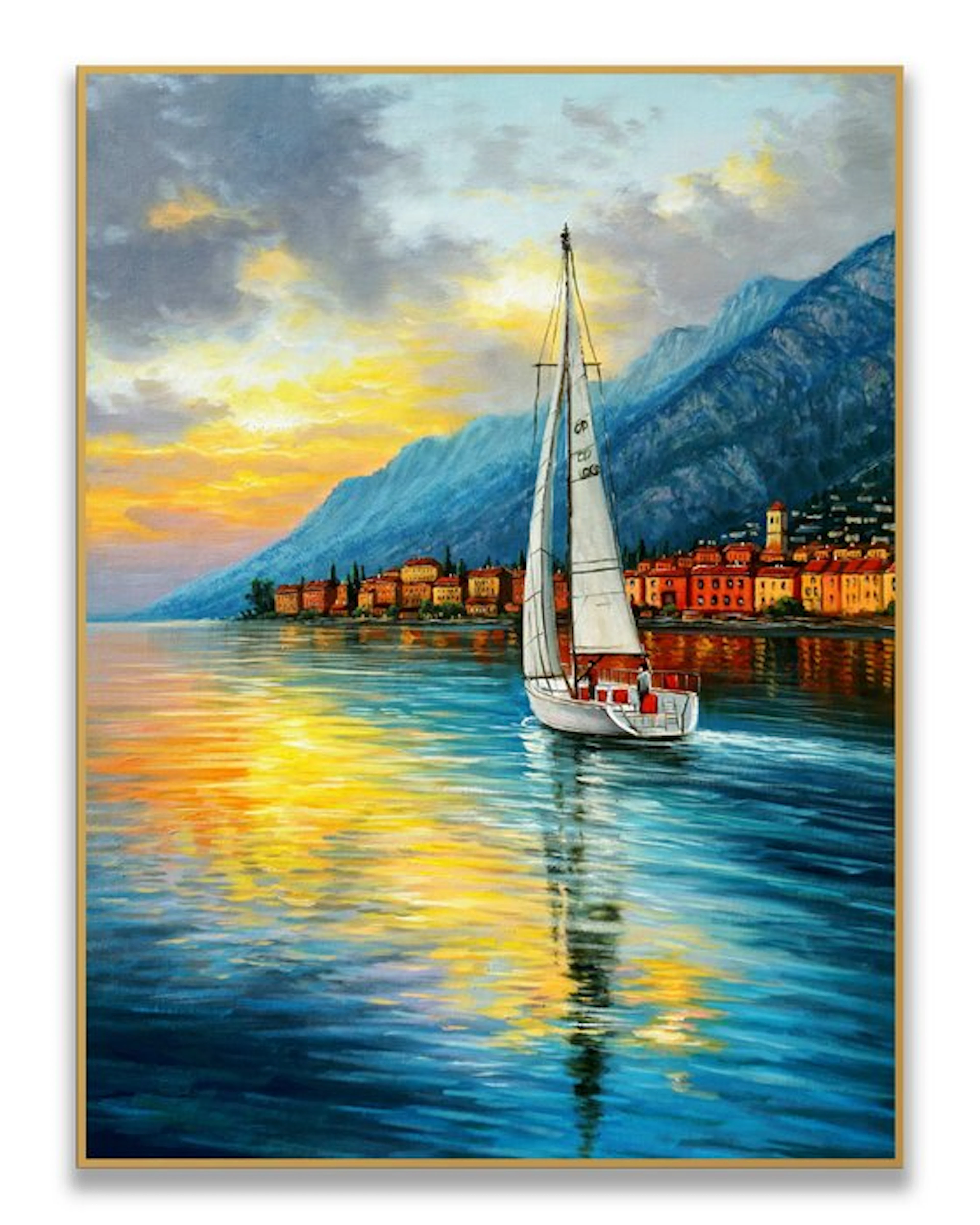 Stefano - Lake at Golden Dusk