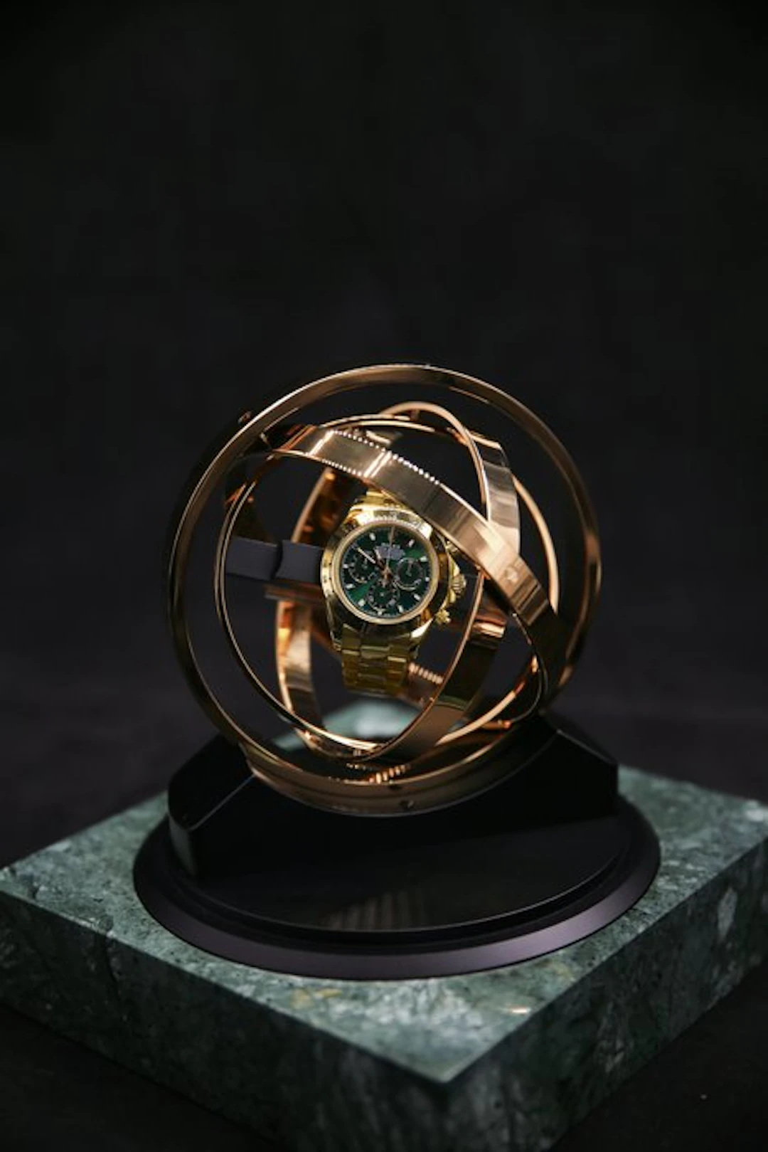 The Pulsar 360 LED in Green Marble - Limited Edition only...