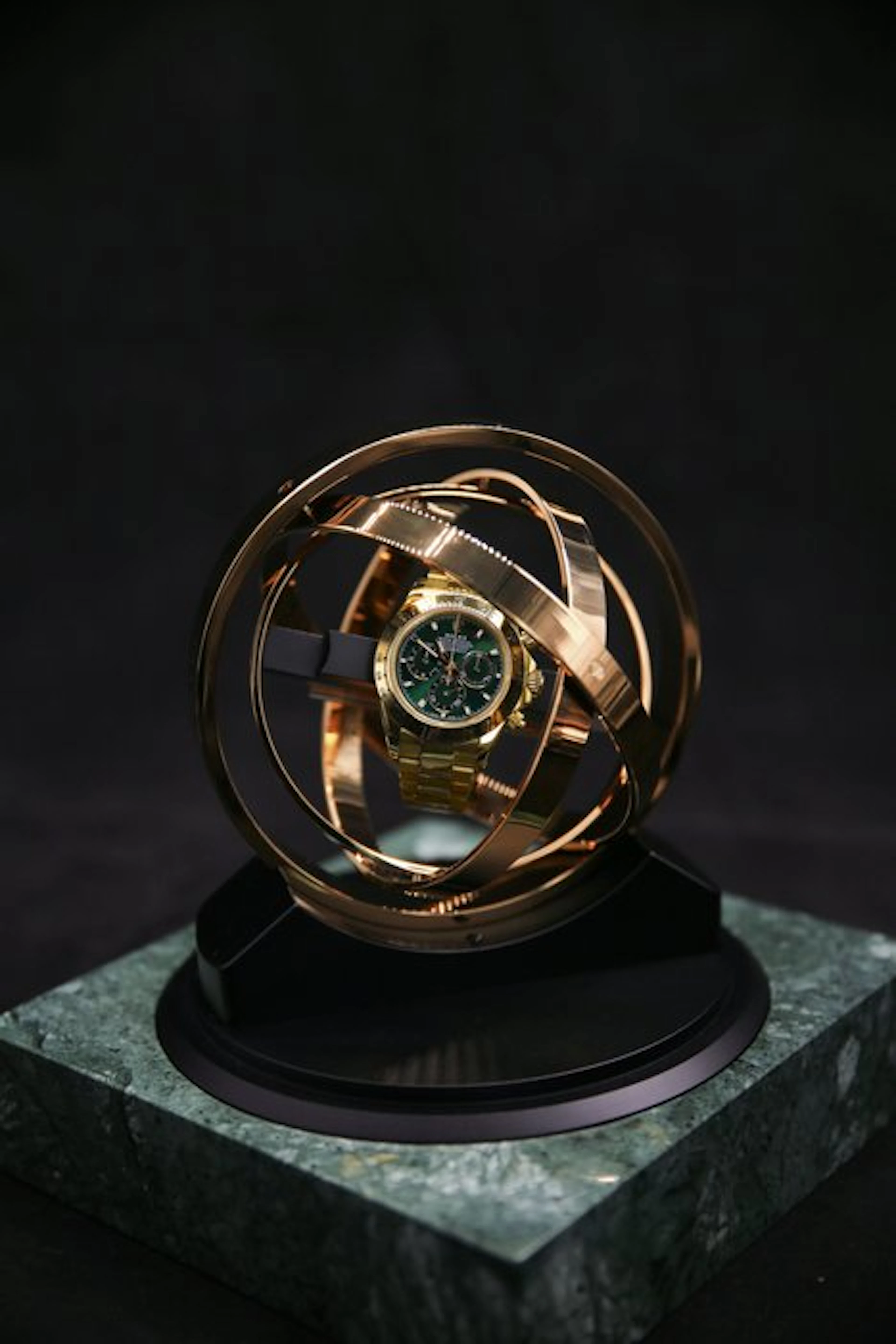 The Pulsar 360 LED in Green Marble - Limited Edition only...
