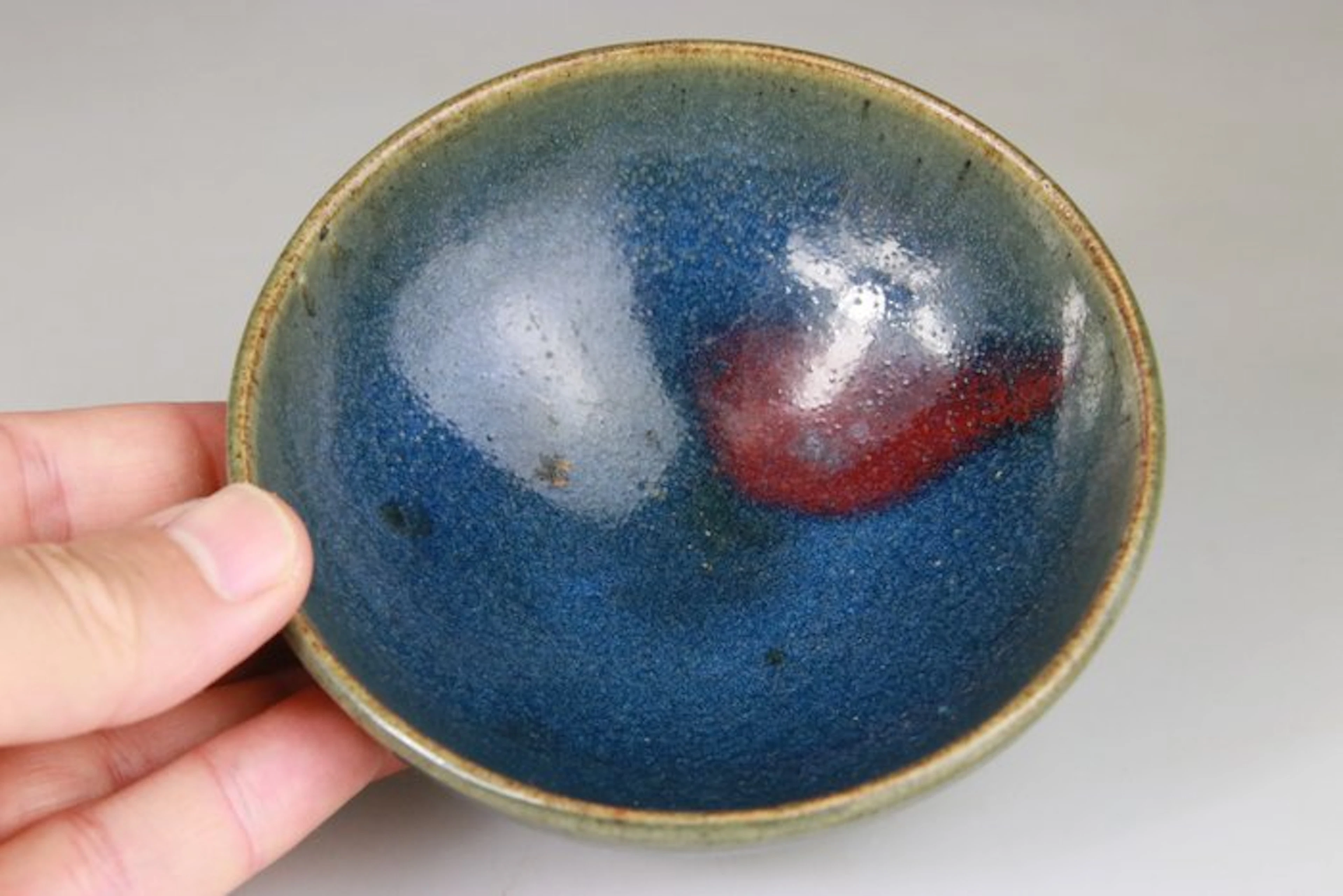 Cup - Glazed Bowl, Jun Ware - Porcelain - China - Modern