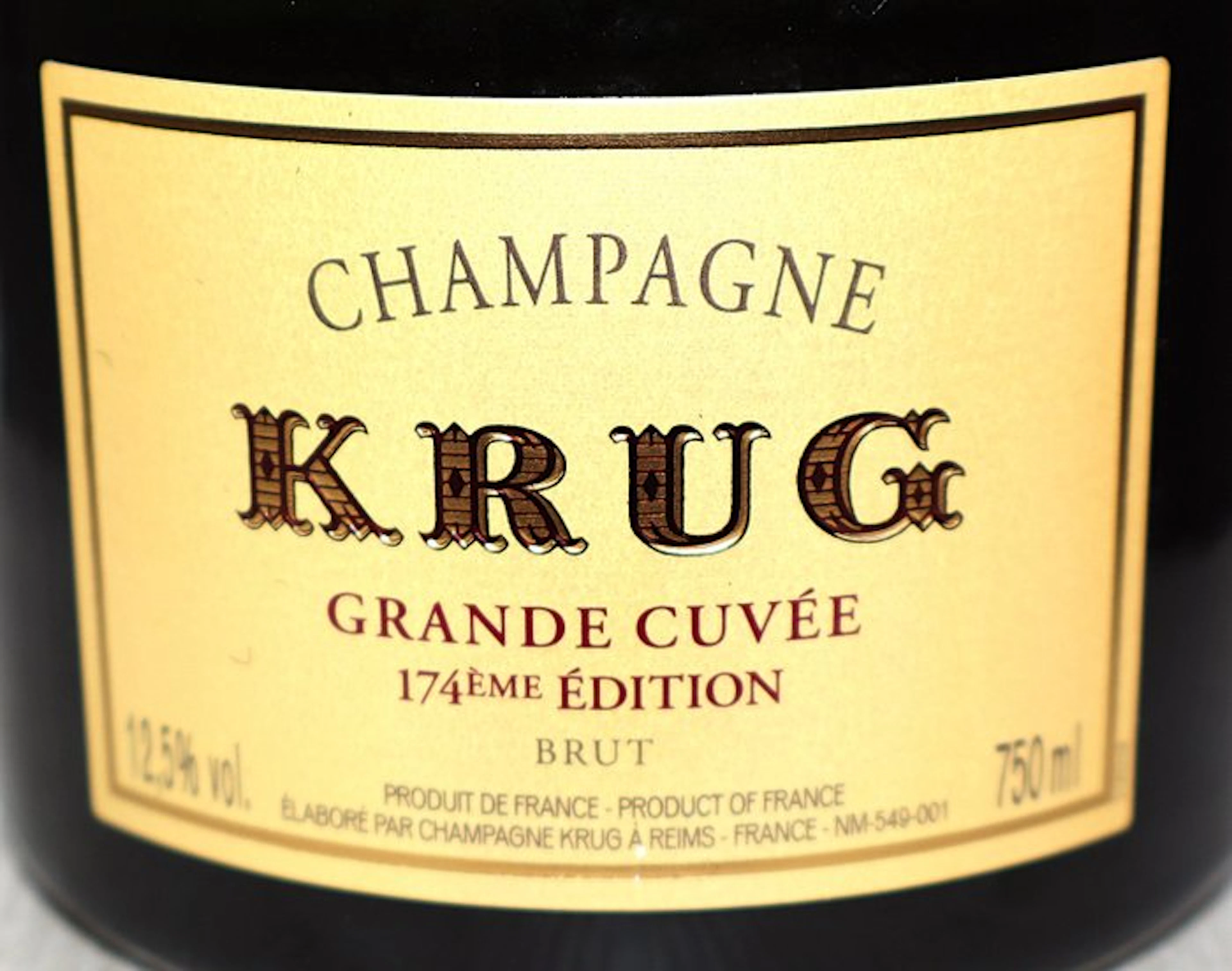 Krug, Grande Cuvée " 174° Edition" - Champagne - 1 Bottle (0.75L)