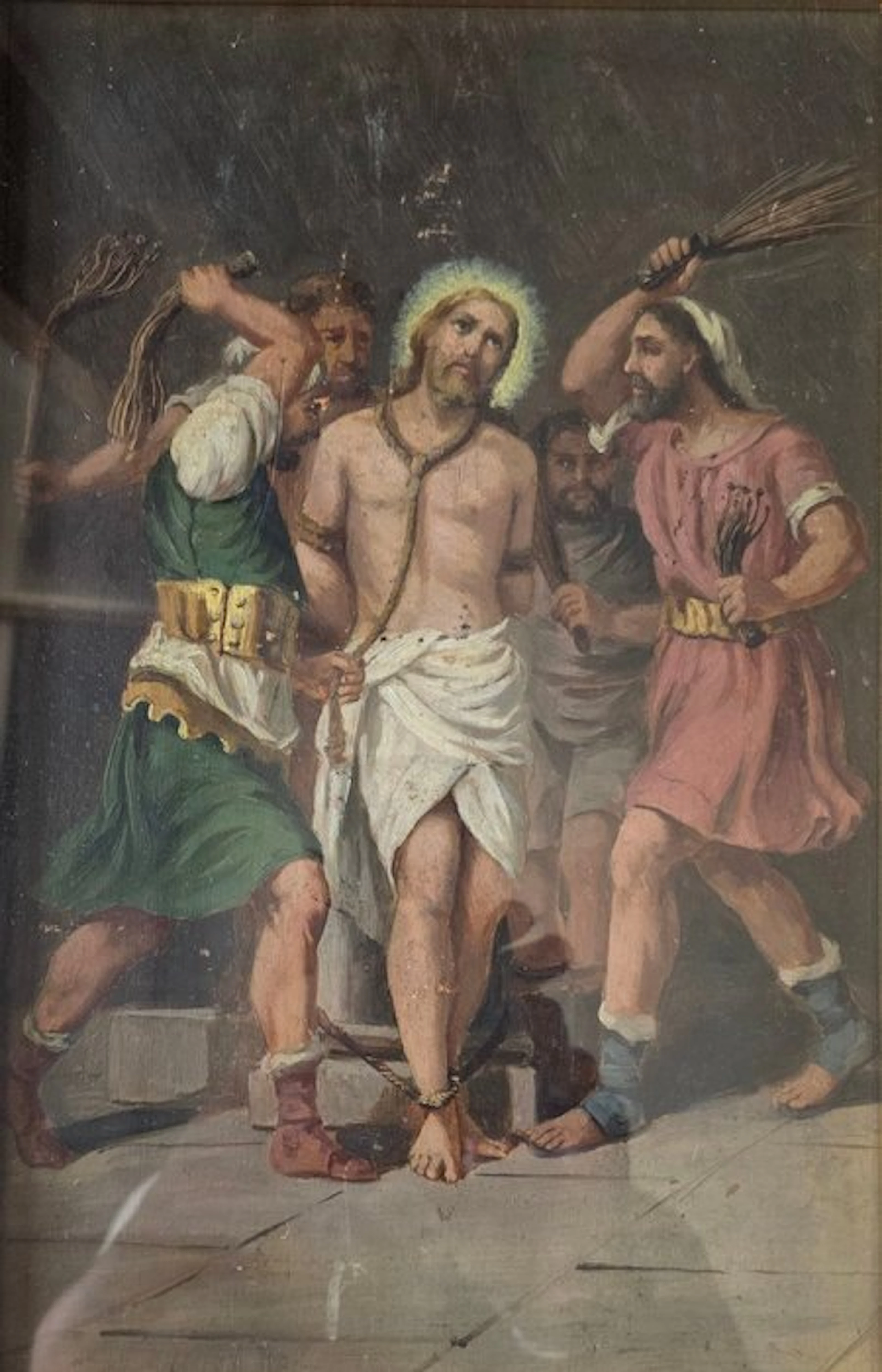 European school (XX) - Fragellazione di Cristo