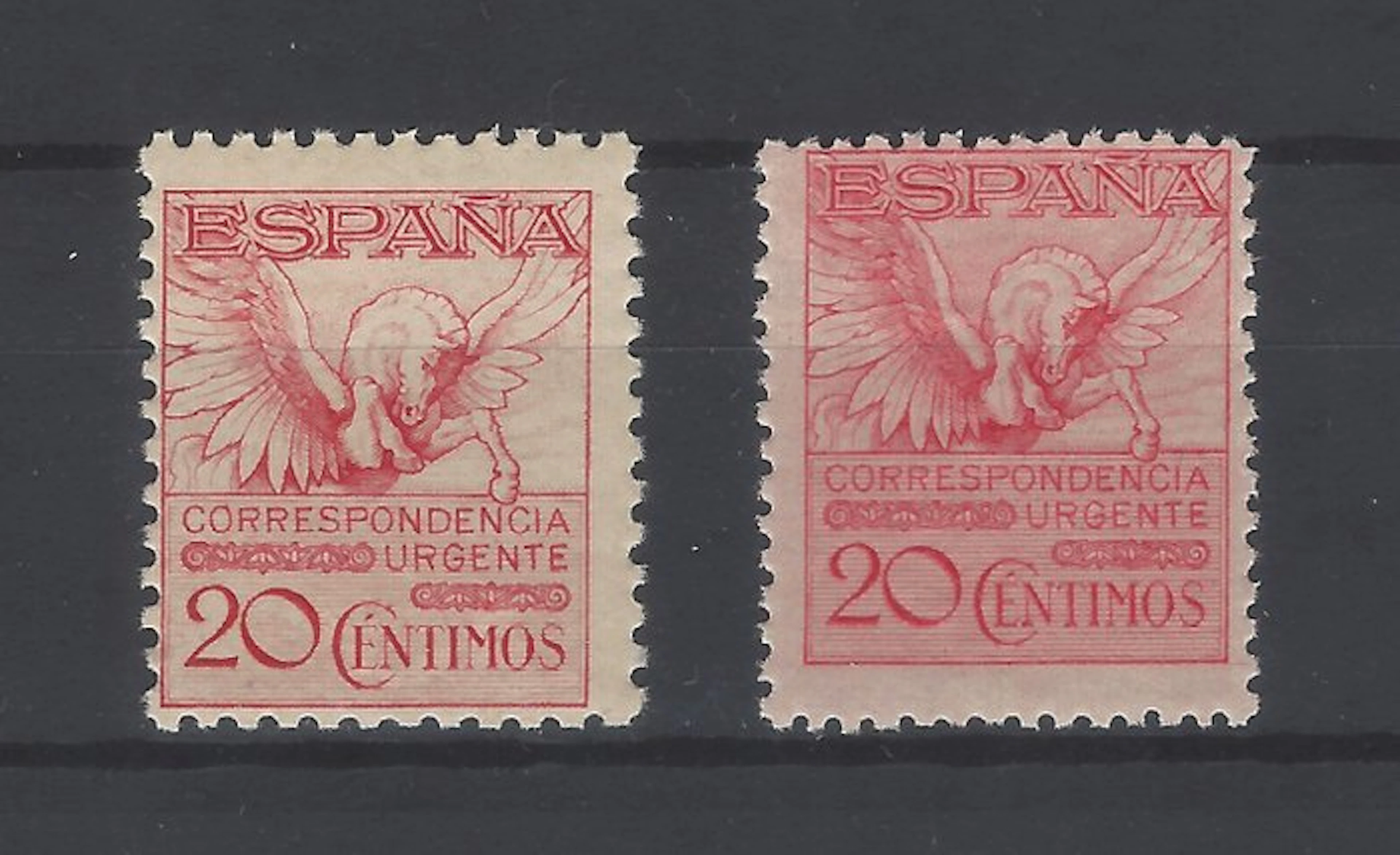 Spain 1929/1932 - Complete Pegasos series - Edifil nº 454 + 592A