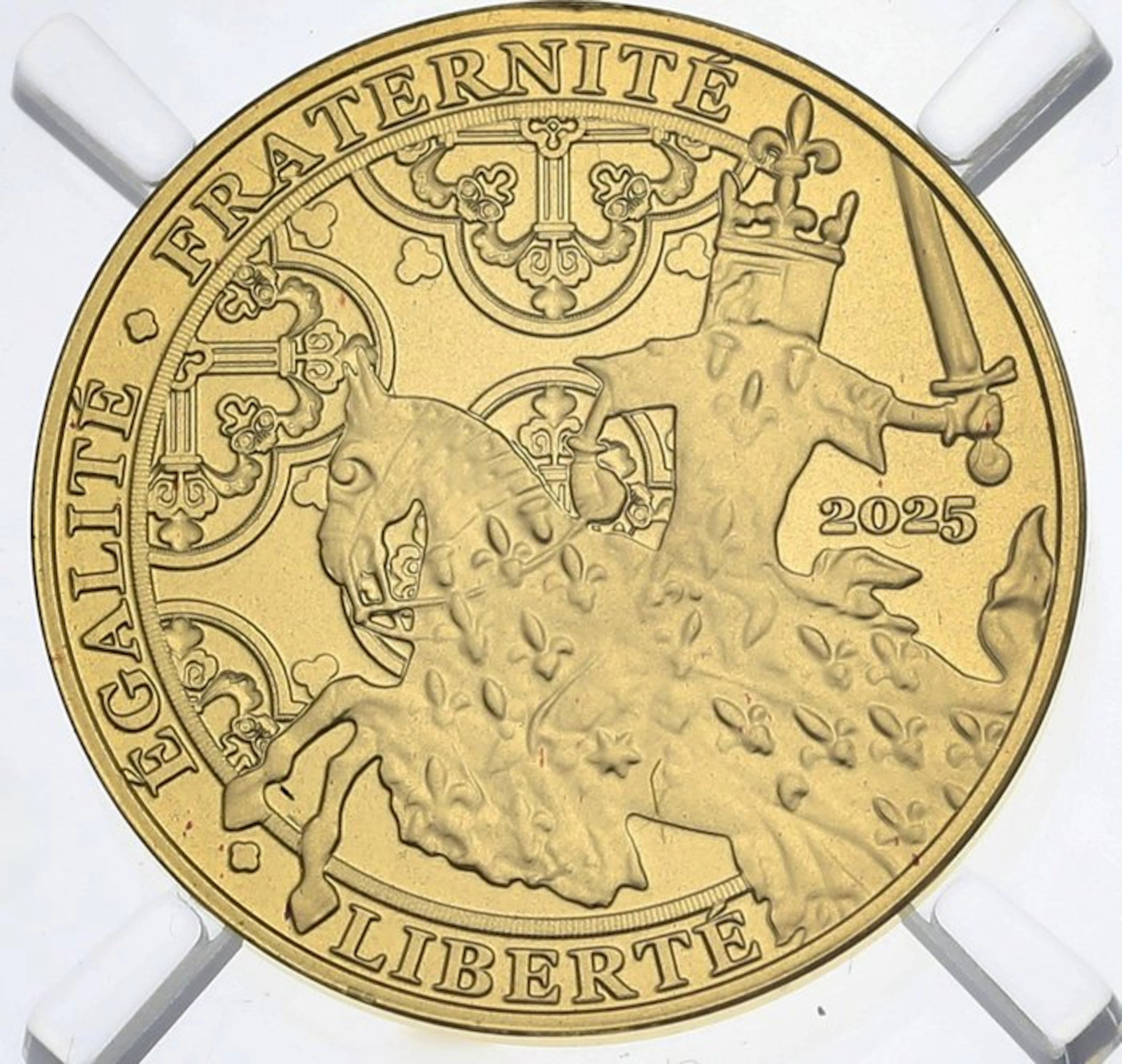 2 grams - Gold .999 - Jean II Le Bon - Ors de france...