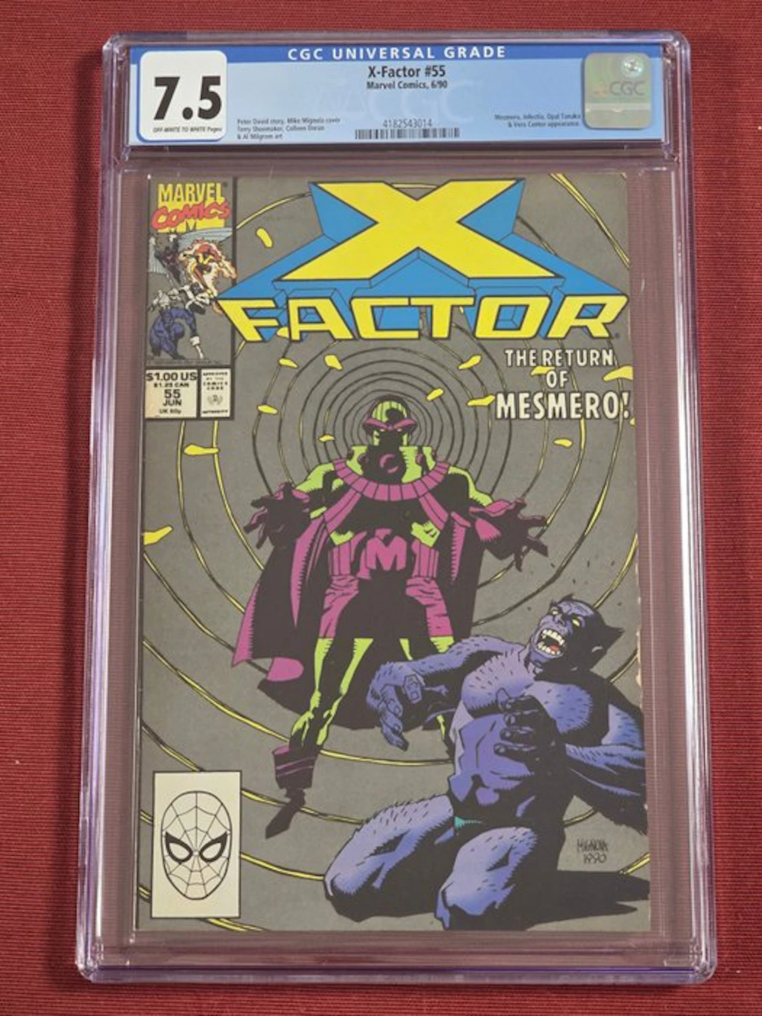 X-Factor #55 - Peter David's first issue of X-Factor - 1...
