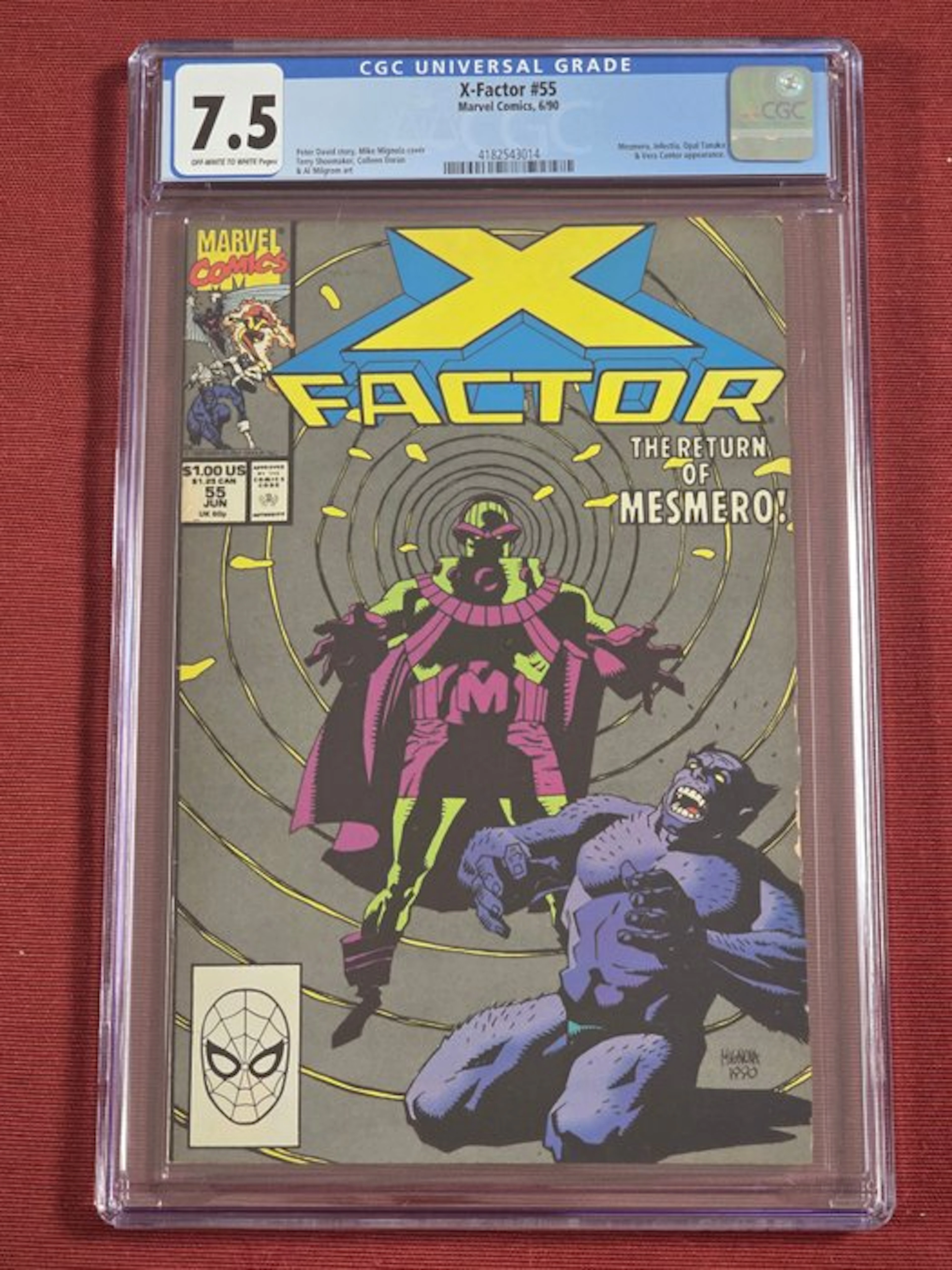 X-Factor #55 - Peter David's first issue of X-Factor - 1...