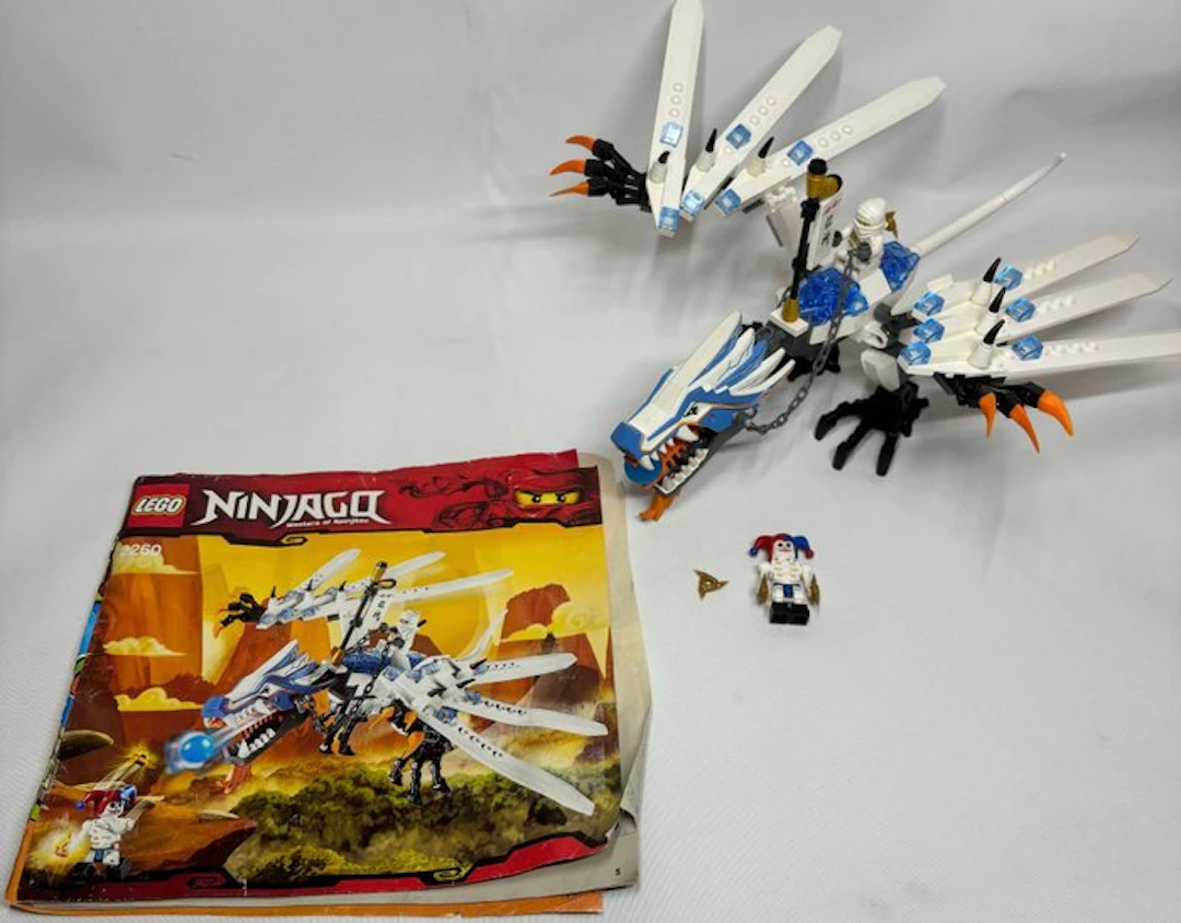 LEGO Set - Ninjago - Lego Ninjago 2260 Ice Dragon Attack