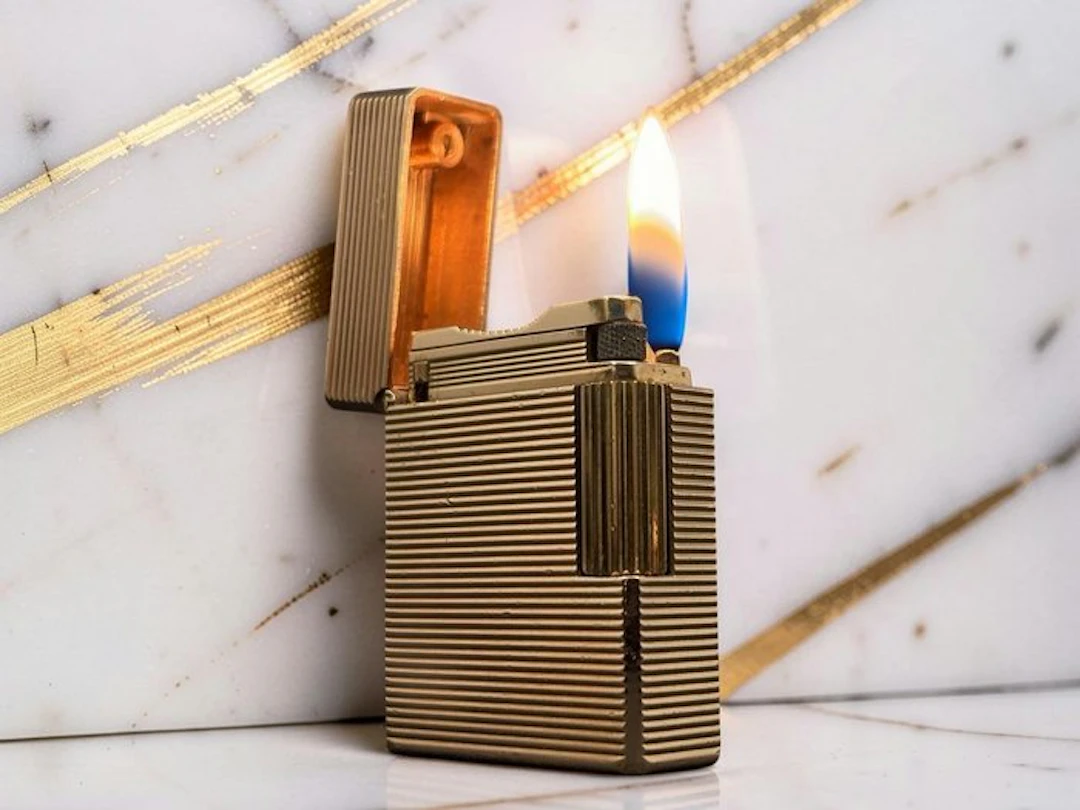 S.T. Dupont - Ligne 1 Small - Lighter - Gold-plated