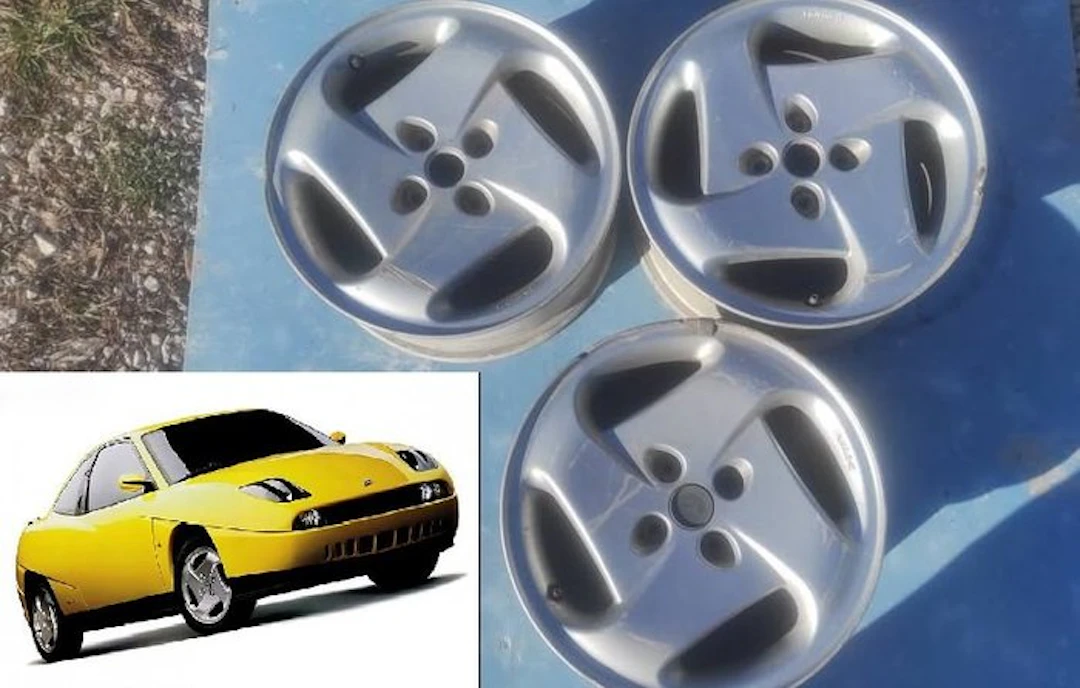 Car body part (3) - Fiat - Cerchi in lega 15" per Fiat Coupè - 1990-2000