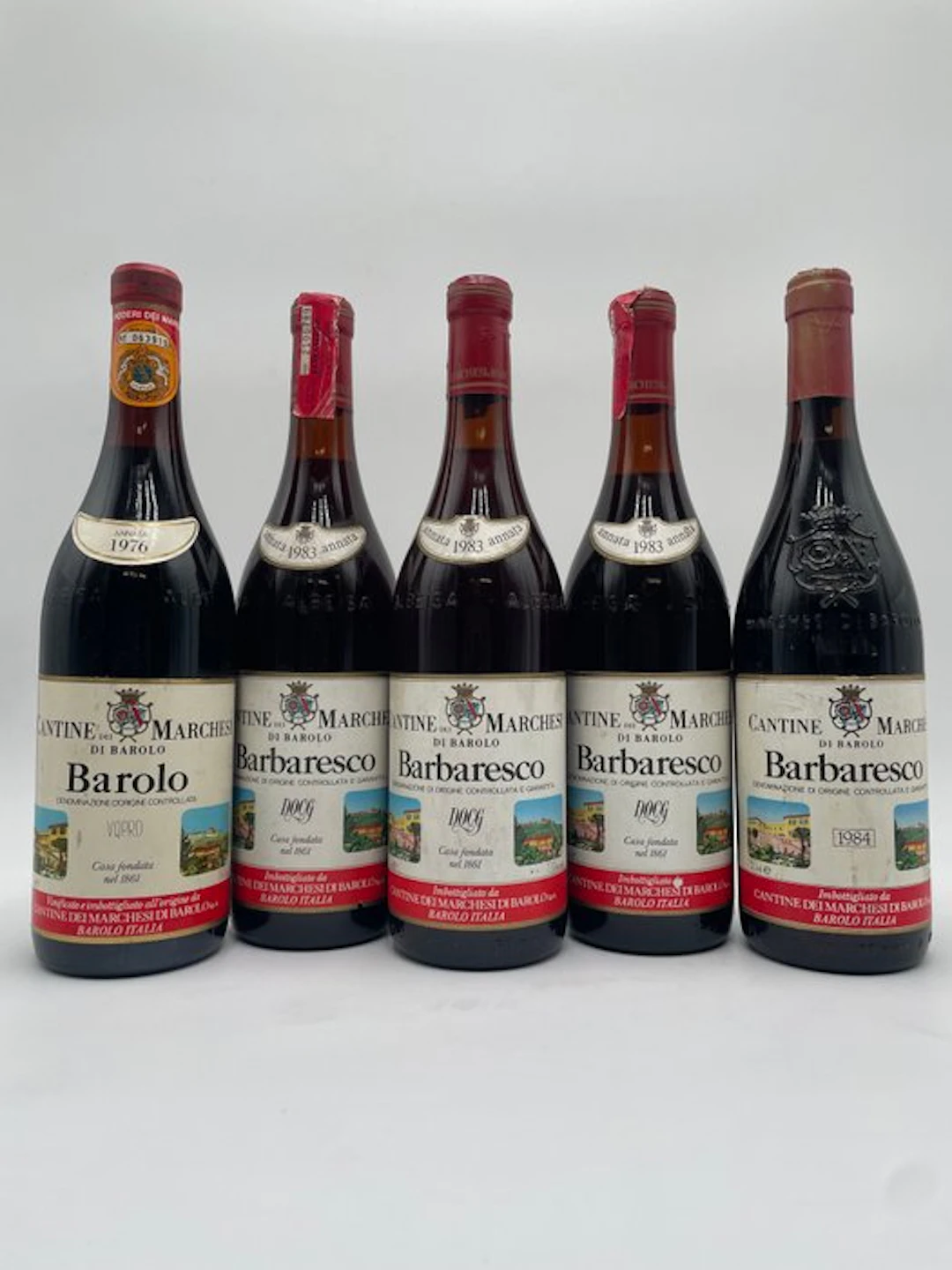 1976 Barolo & 1983 x3