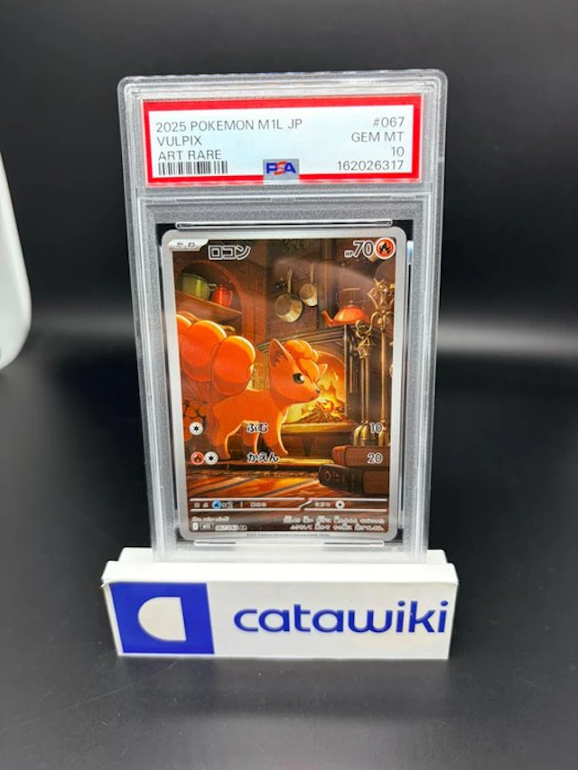 Pokémon - 1 Graded card - Vulpix - 067/063 - PSA 10...