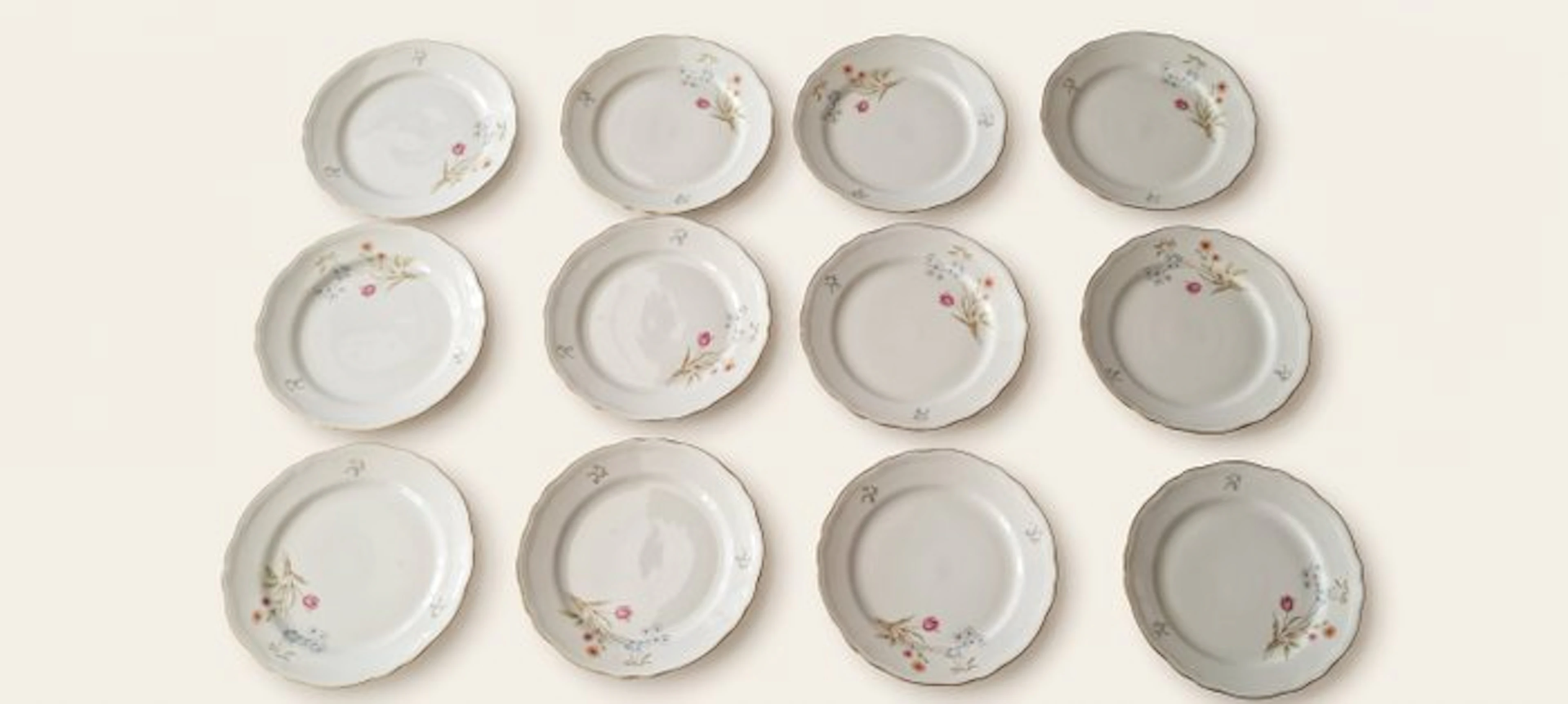 Richard Ginori - Dish (12) - Porcelain - Ariston Series