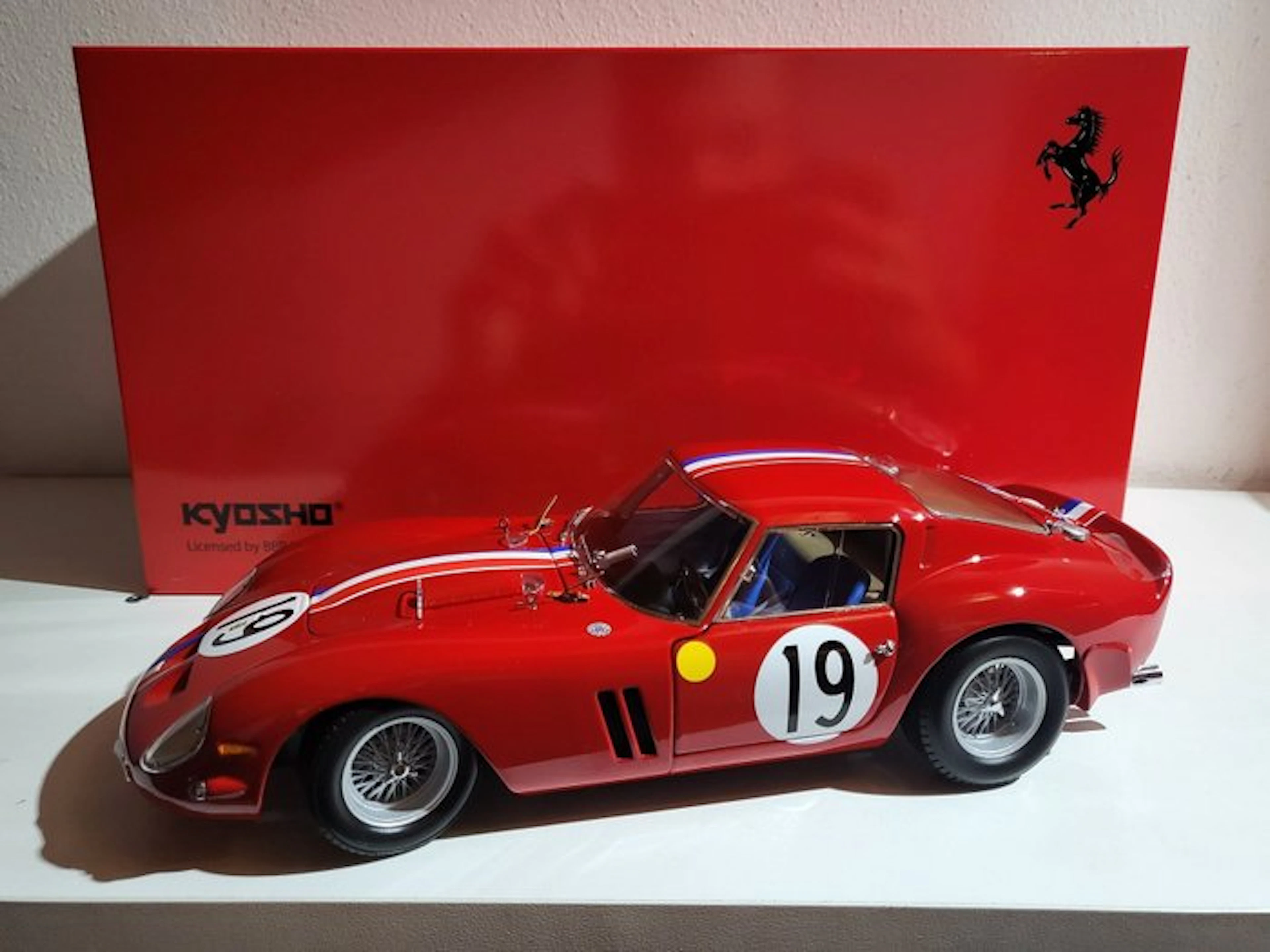 Kyosho 1:18 - Model sports car - Ferrari 250 GTO 24h Le...