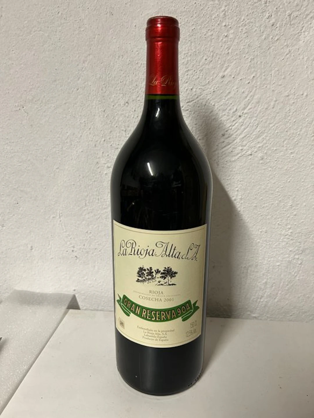 2001 La Rioja Alta, 904 - Rioja Gran Reserva - 1 Magnum (1.5L)