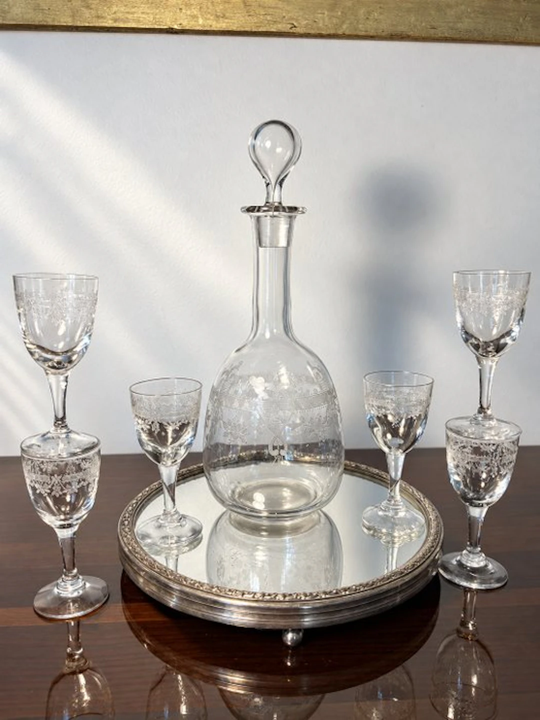 Meisenthal - Drinking set for 6 (7) - Crystal