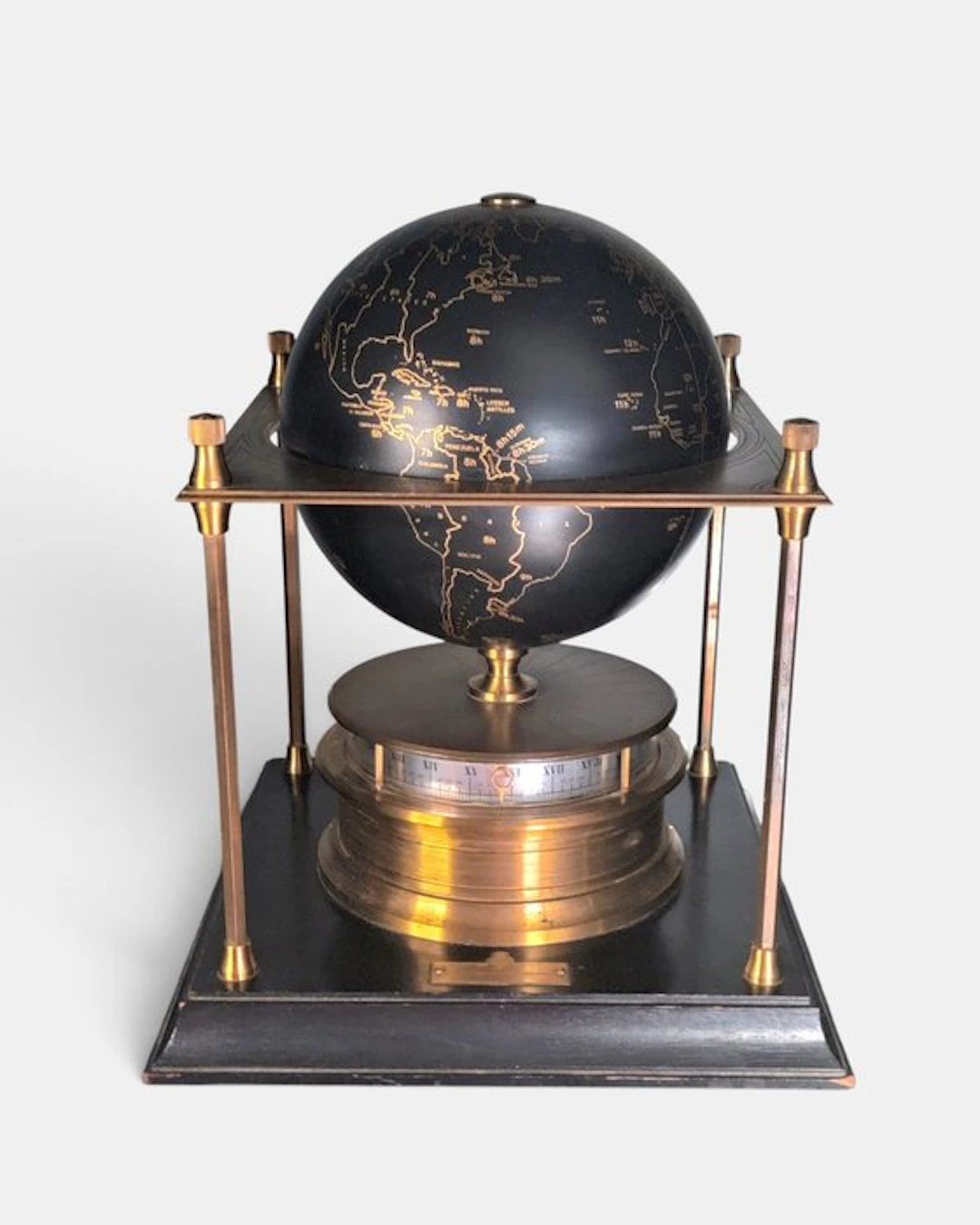 Clock - Franklin Mint - - Gilt brass - 1980-1990 - Royal...