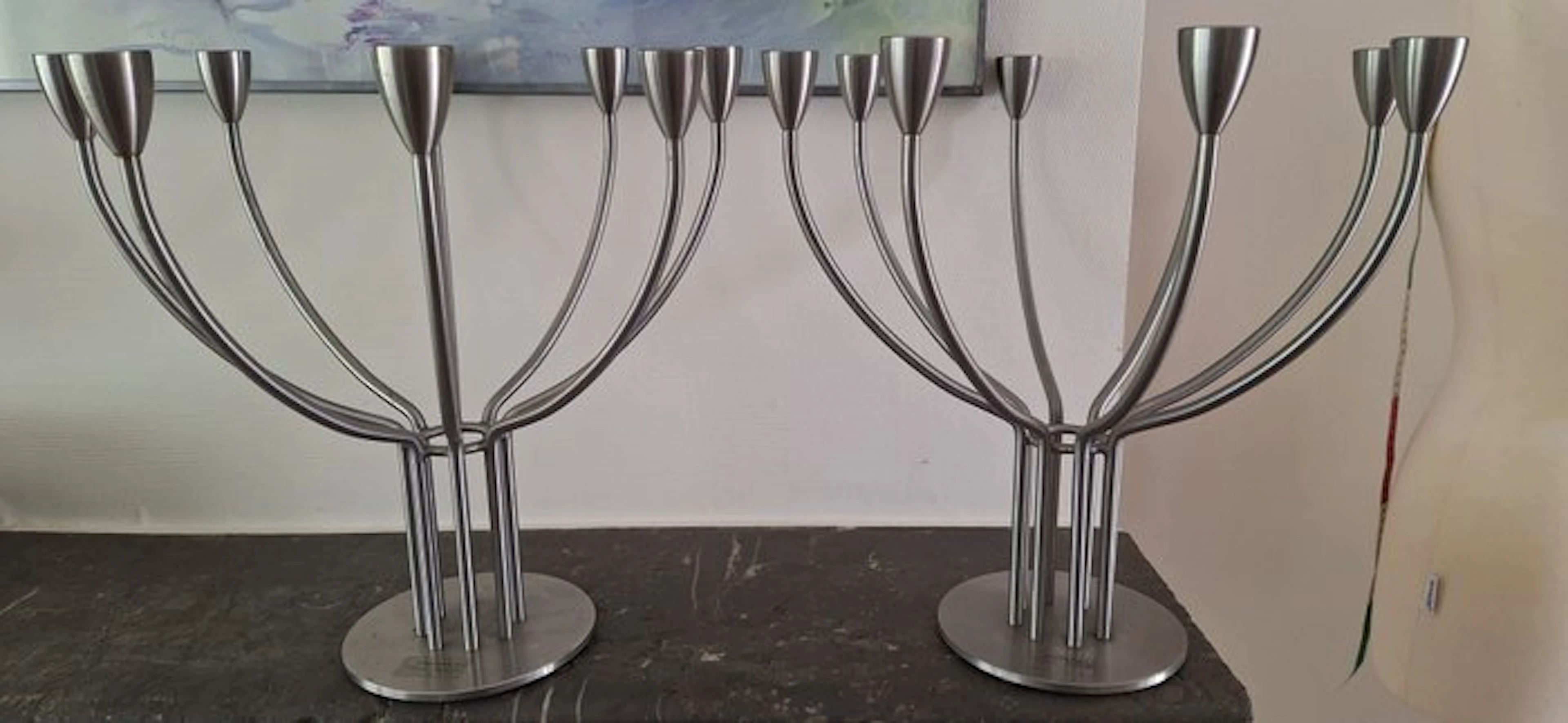 IKEA - Knut and Marianne Hagberg - Candlestick Stockholm (2) - Steel