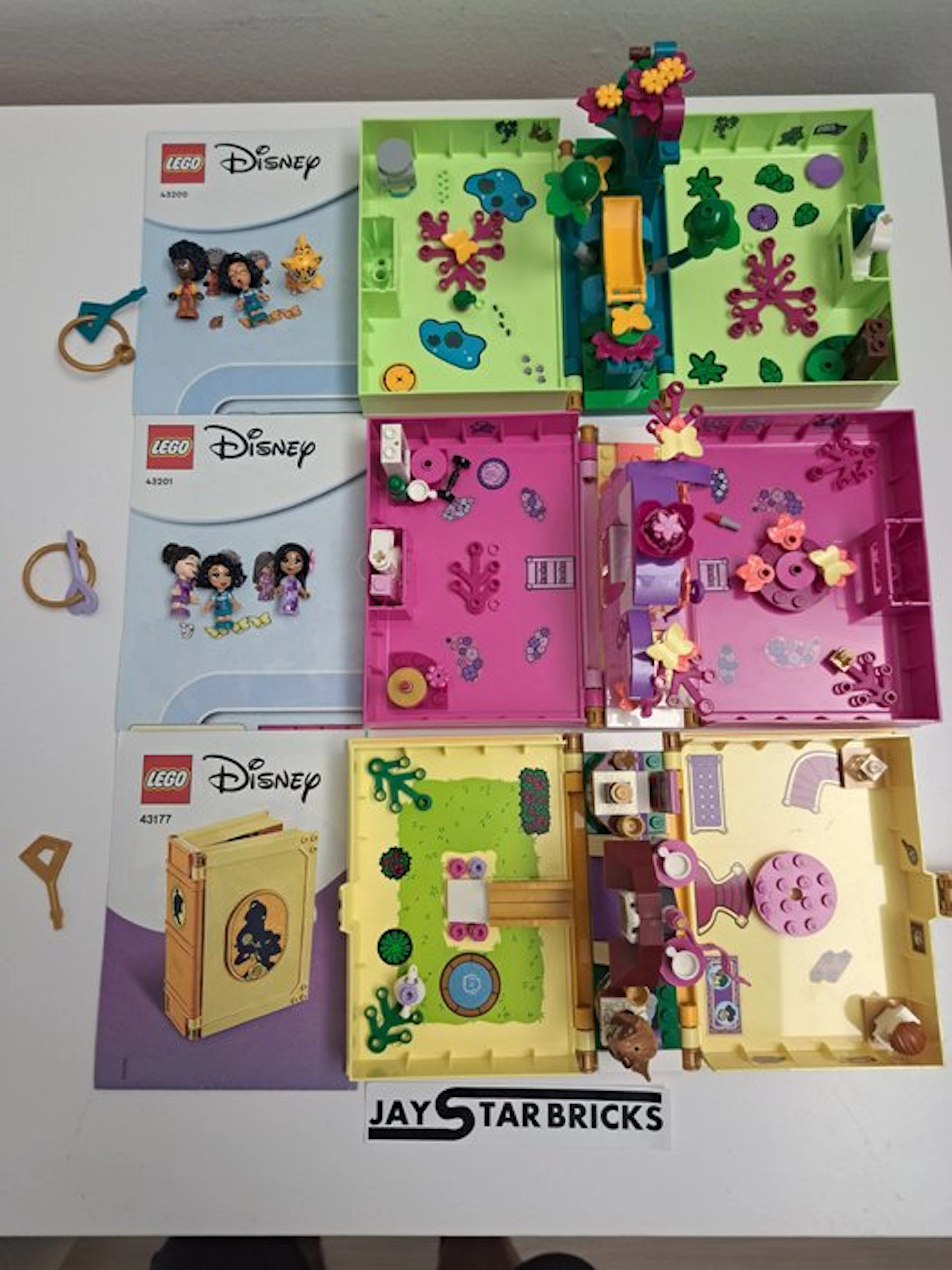 LEGO Set - Disney - 3x Lego Disney boek