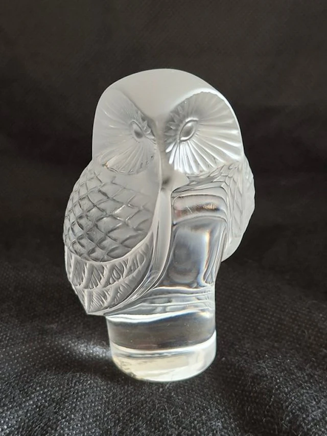 Car part (1) - lalique - Shiver Owl - 1940-1950