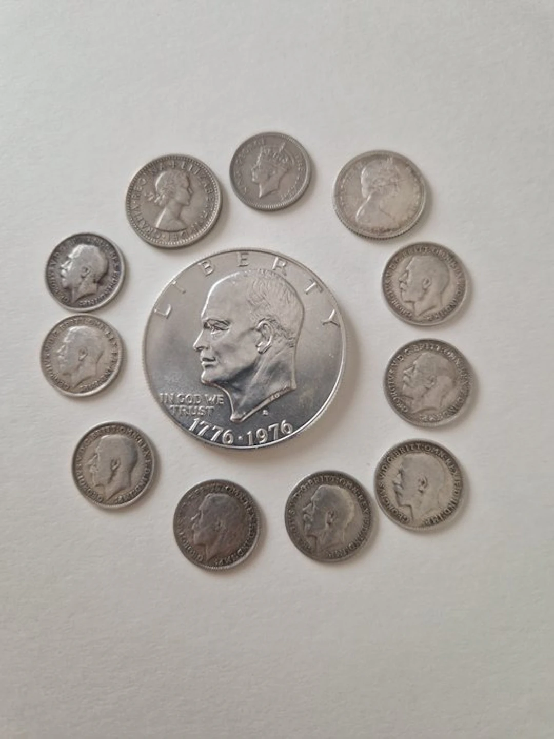 World. Collection of silver coins 1909 (No reserve price)
