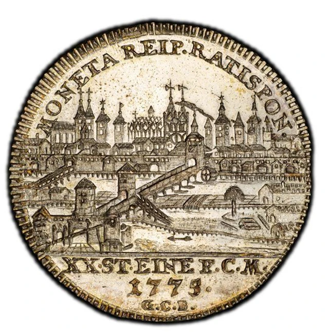 Germany. Joseph II. 1/2 Thaler (taler) 1775 - PCGS (Regensburg)
