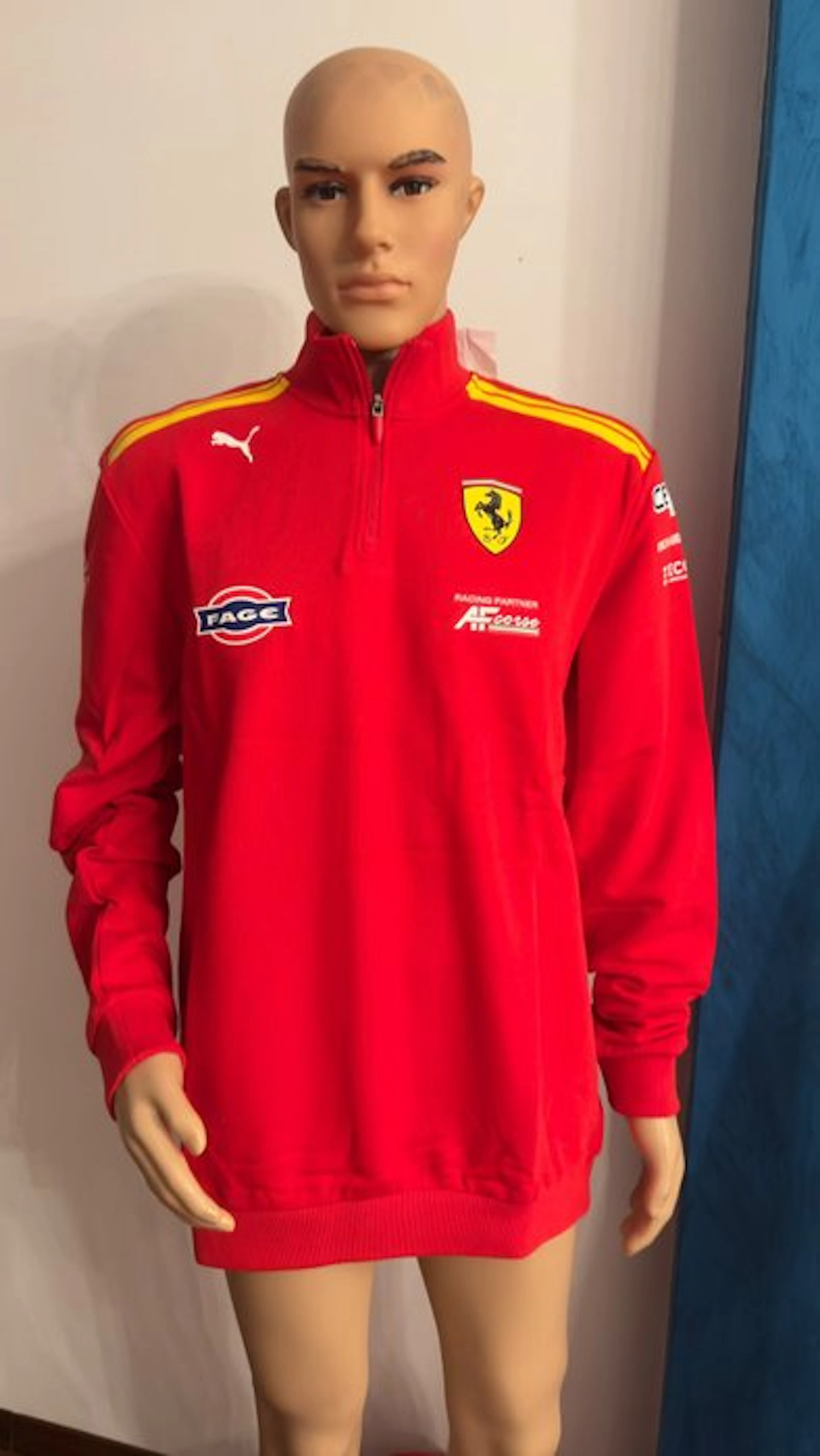 Ferrari - Ferrari 499P Hypercar T7 Half Zip Red-LMH - 2026 - Team wear