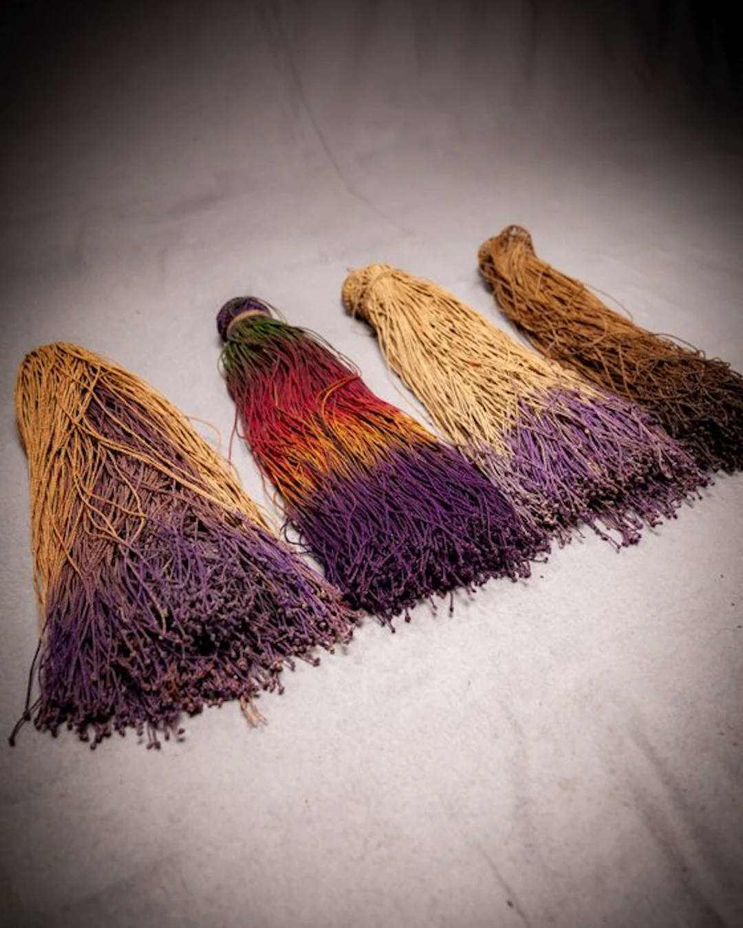 Ensemble of Four Ceremonial Dance Skirts - Yokal - Dani...