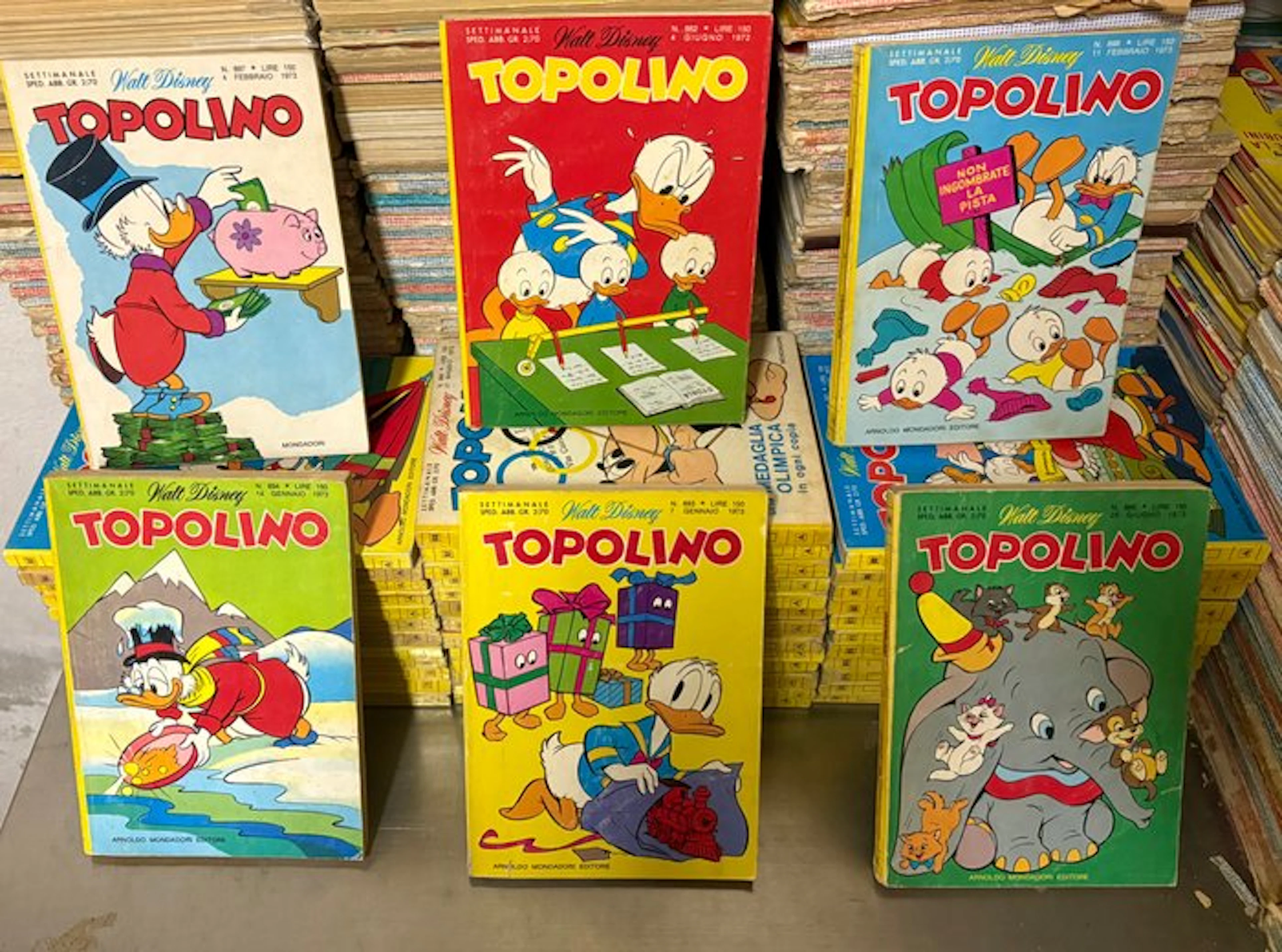 Topolino 803/899 - Lotto di 42 fumetti - 42 Comic - First edition