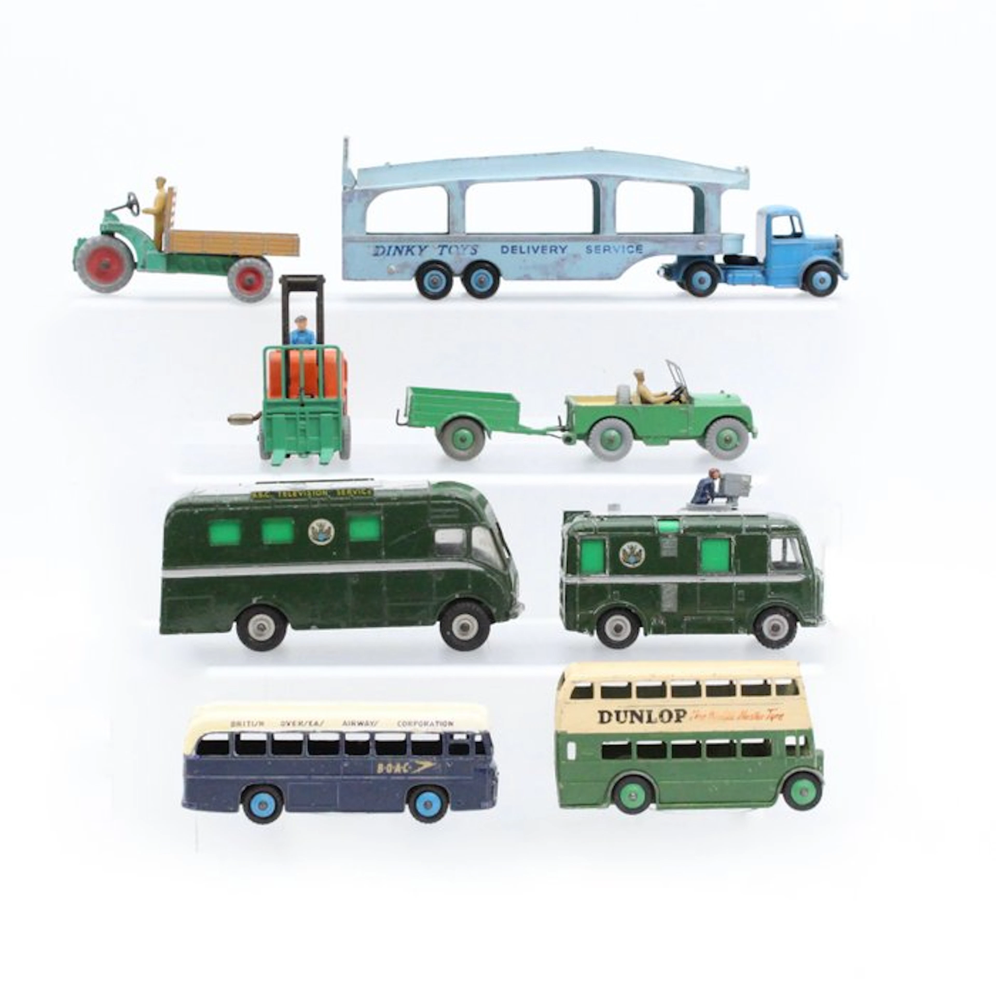 Dinky Toys 1:43 - Model car (9) - TV Mobile control Room...