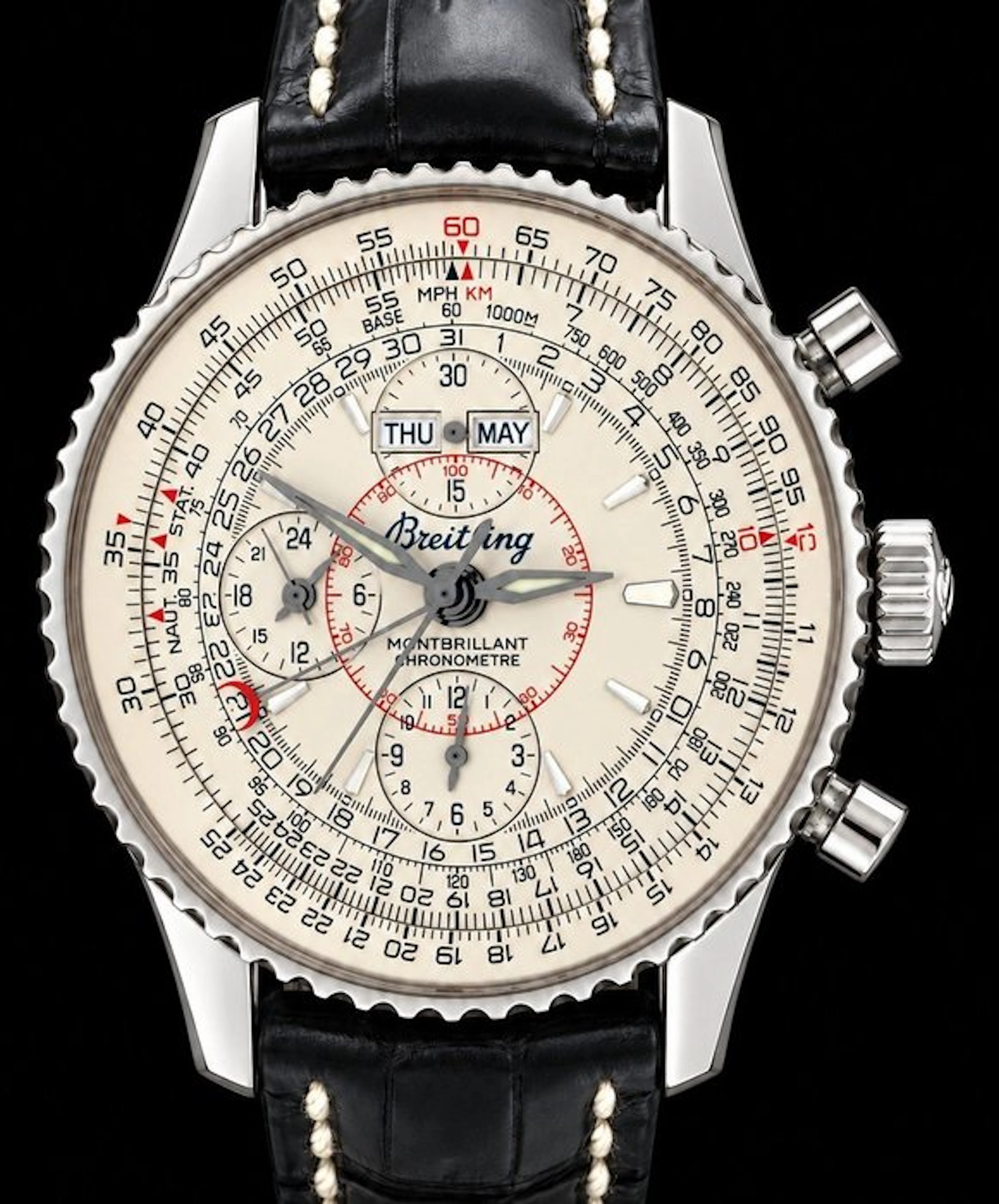 Breitling - 'Navitimer Montbrillant Datora' - Column...