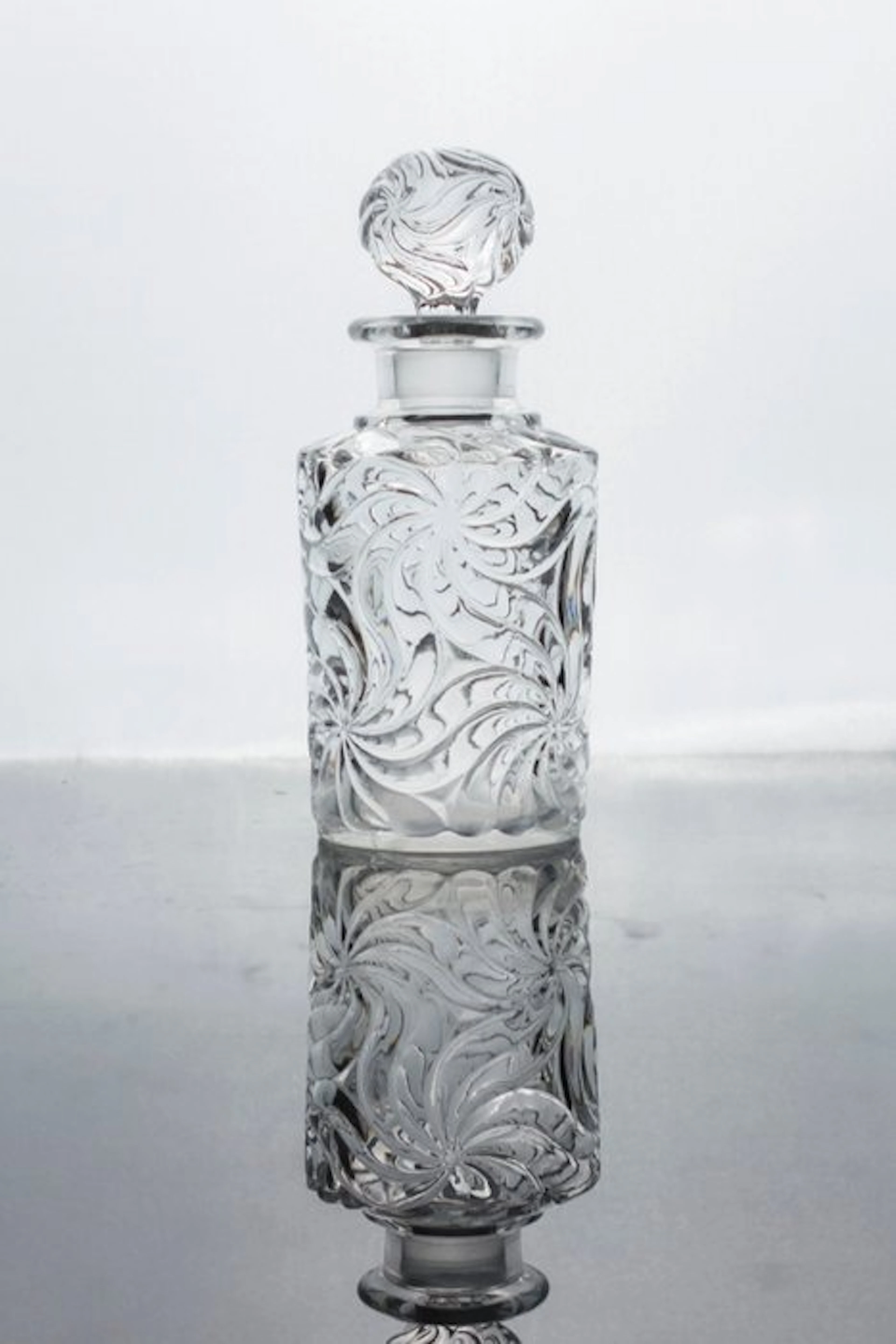 Art Nouveau Toilet set - Baccarat - Glass