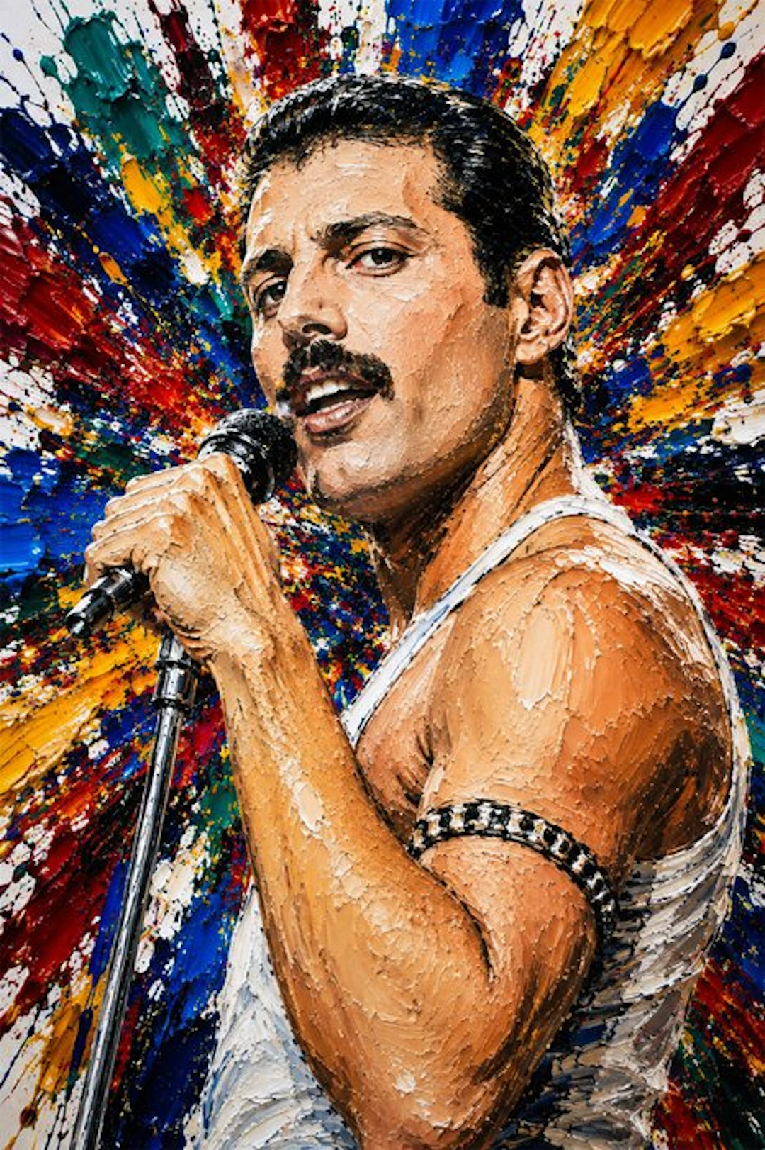 Jacon Art - Queen - FREDDIE MERCURY ART ICONIC EXPLOSION 2/5