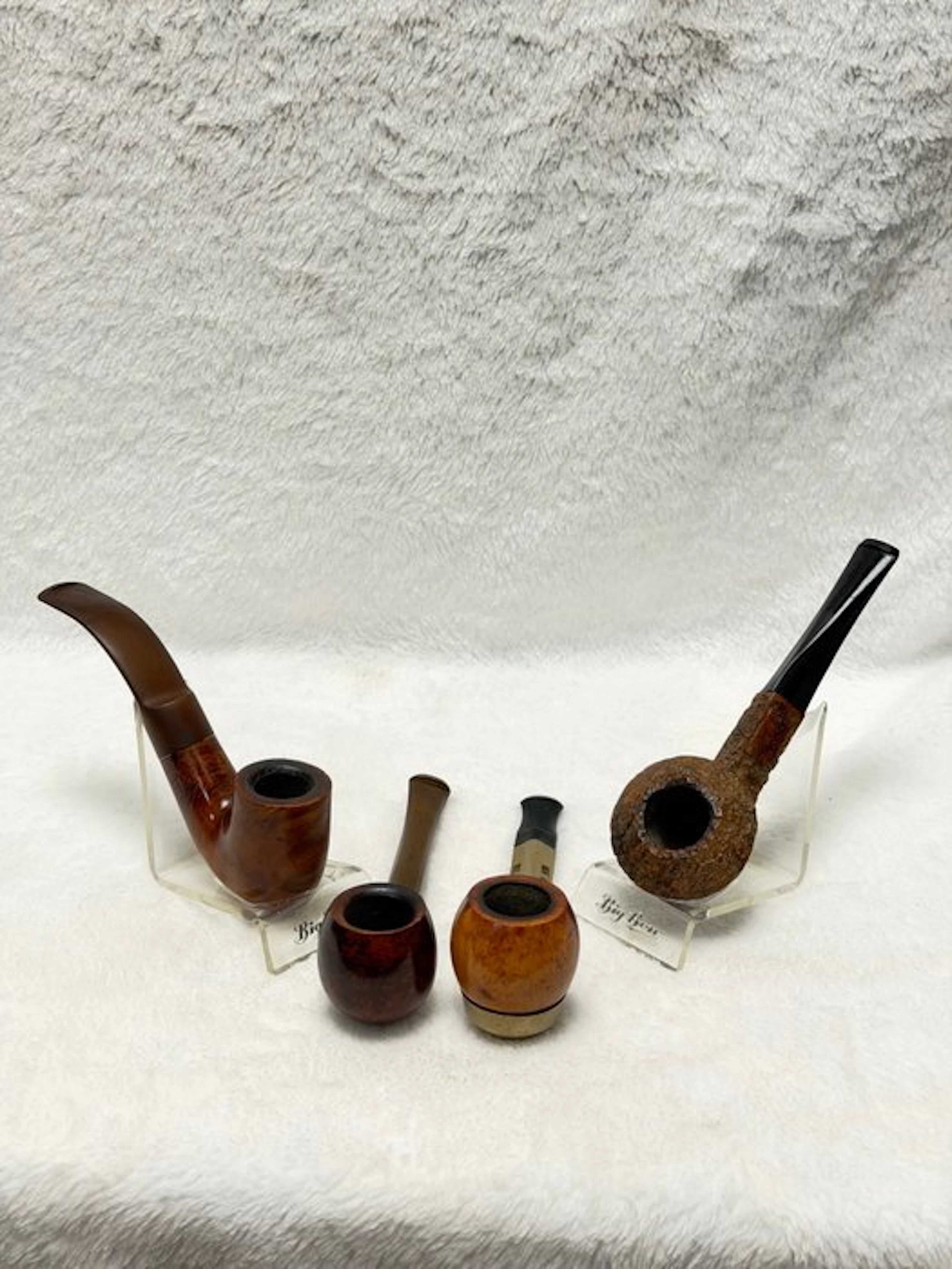 Set van 4 vintage Bruyère tabakspijpen - O.a