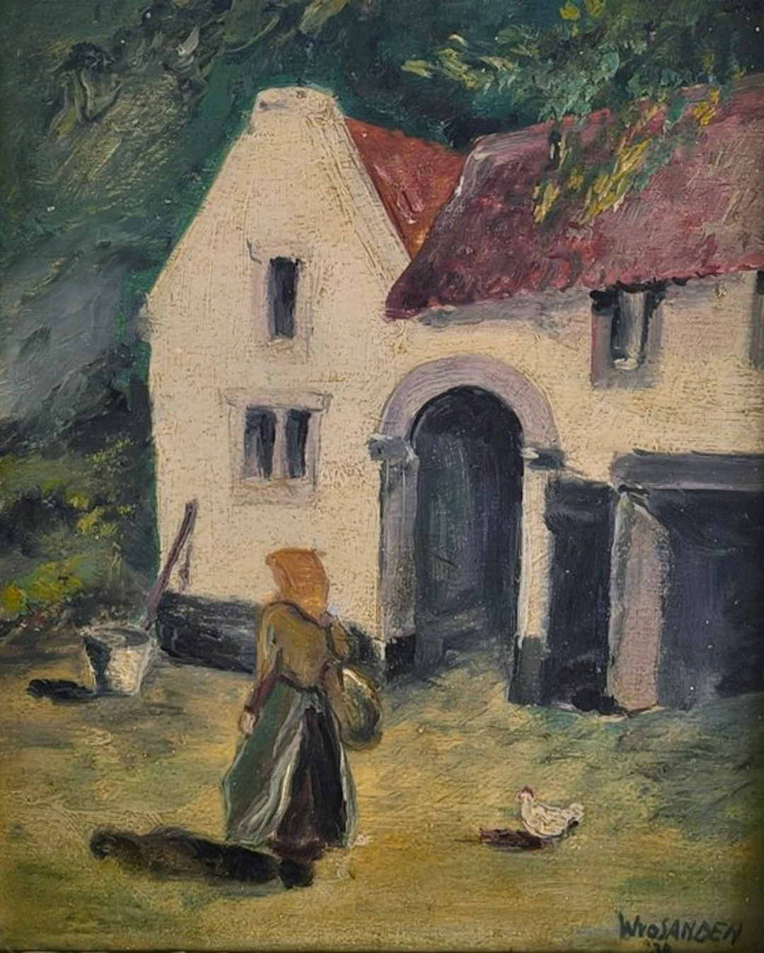Wvo Sanden (1938) - Farm scenery