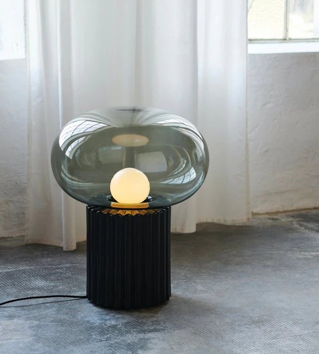 Favius - Hanne Willmann - Floor lamp - FUNGI - Glass, Ceramic