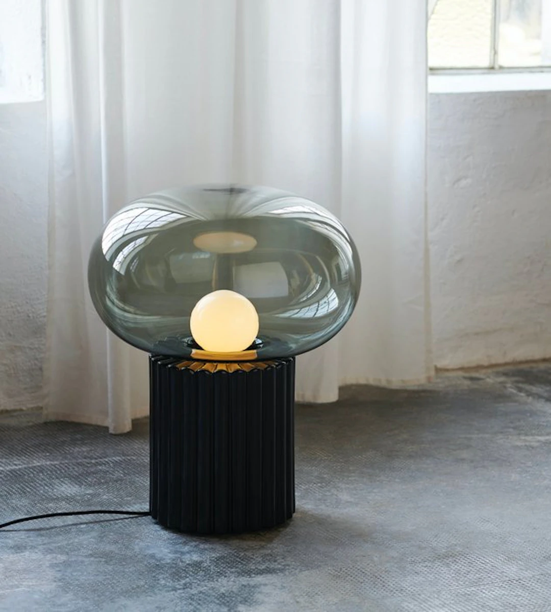 Favius - Hanne Willmann - Floor lamp - FUNGI - Glass, Ceramic