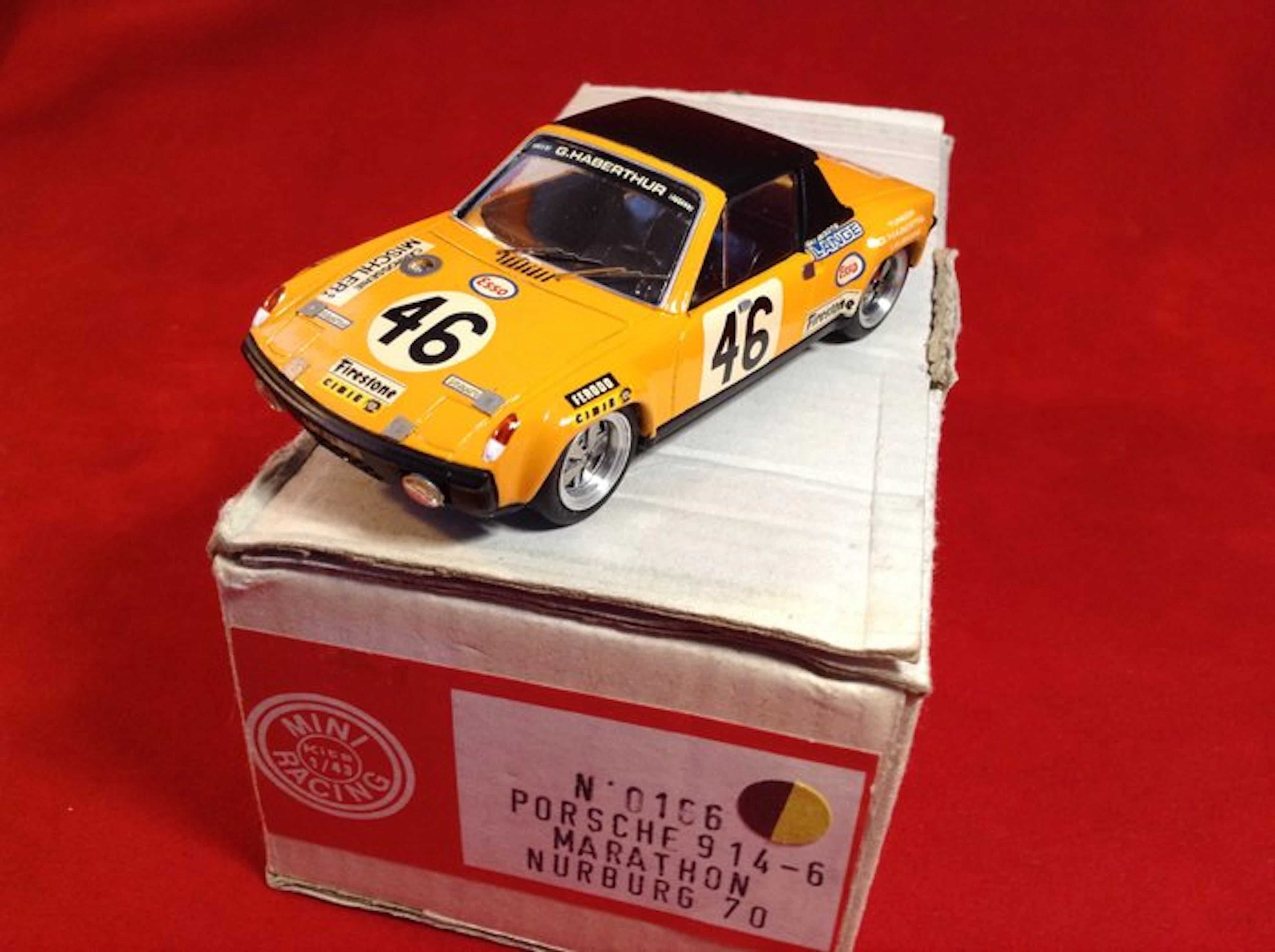 Mini Racing - made in France 1:43 - Model race car - ref