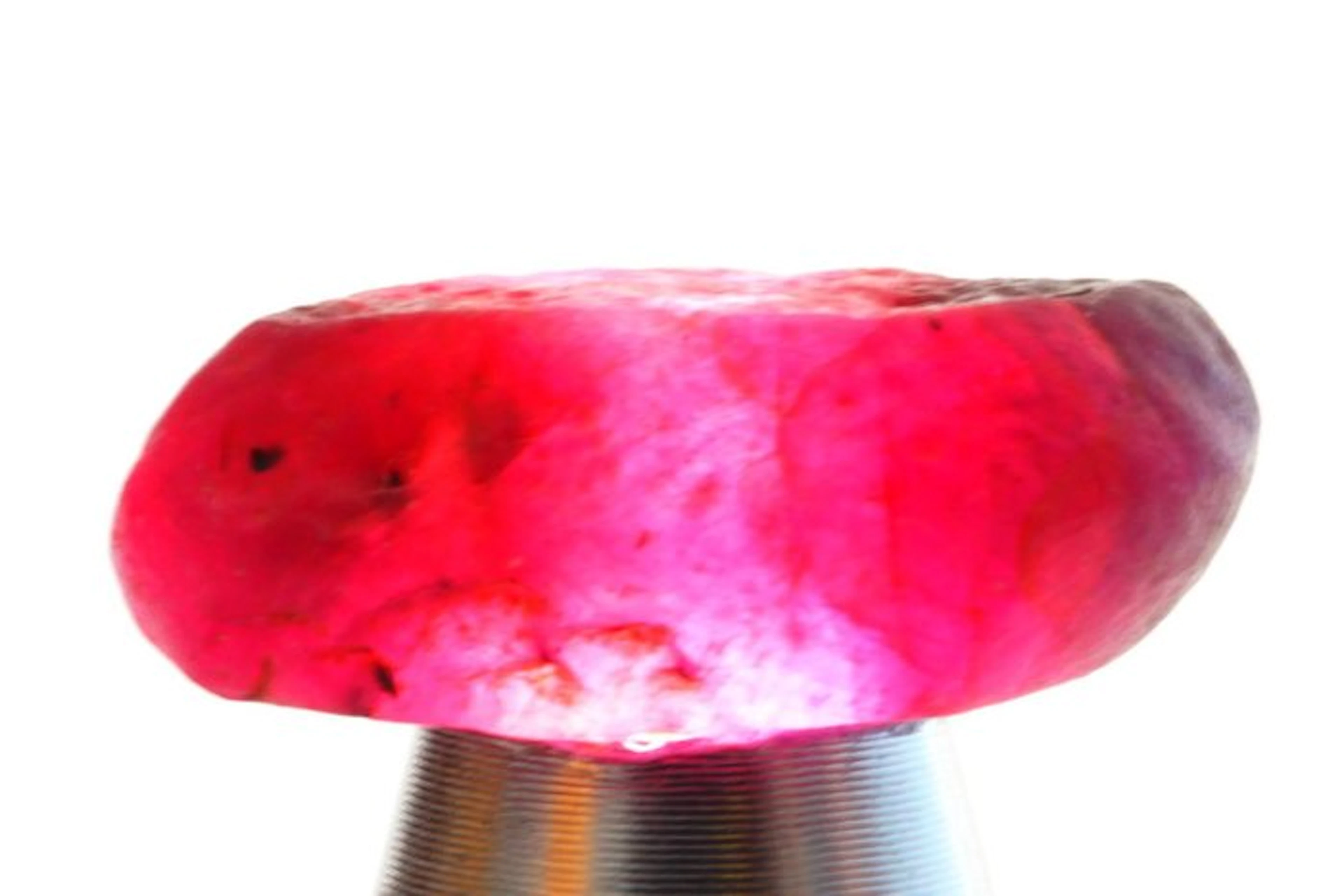Ruby 115 carats of rough uncut ruby crystals, untreated- 18.24 g - (8)