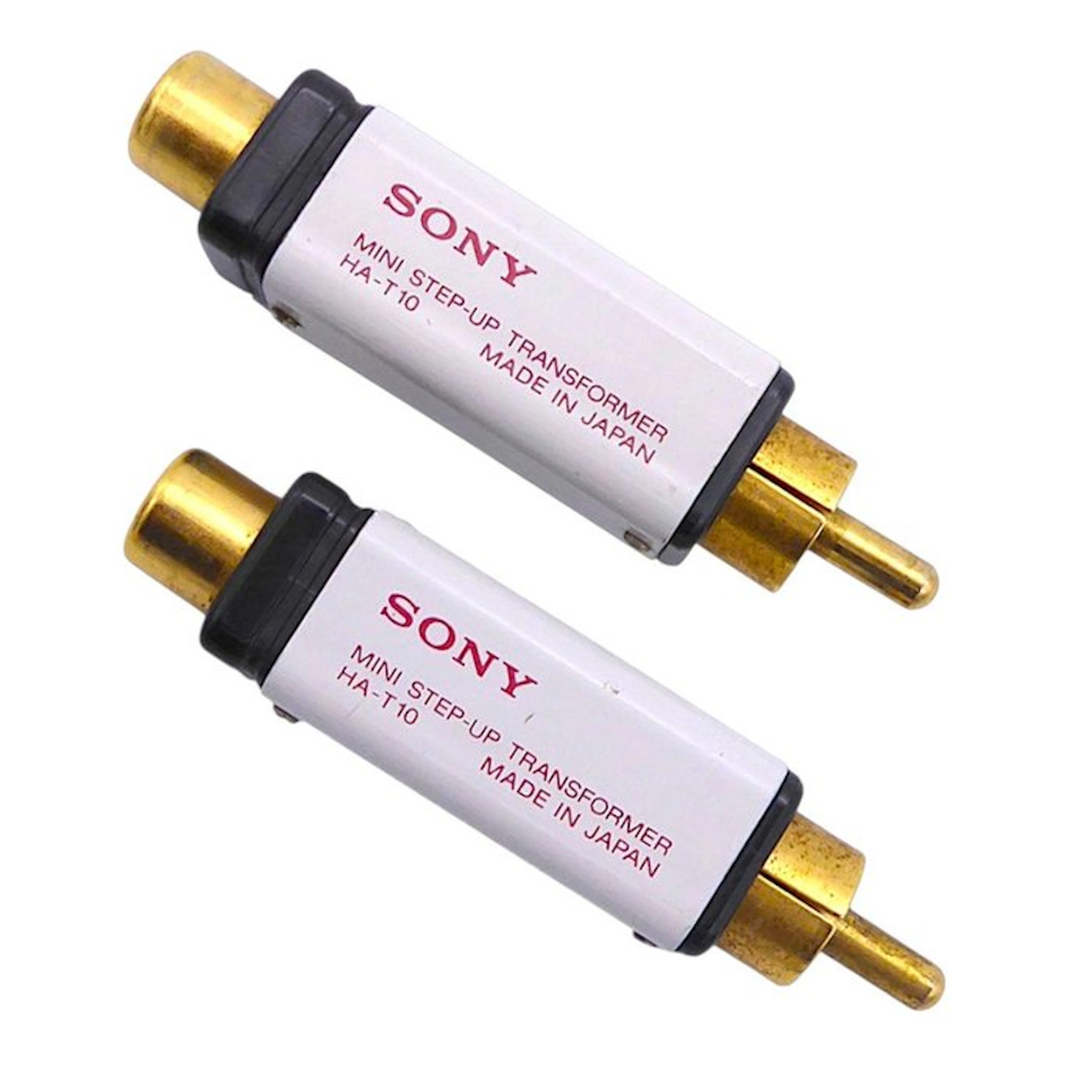 Sony - Model HA-T10 - 2x Mini step-up transformers (SUT), 1982 Audio component