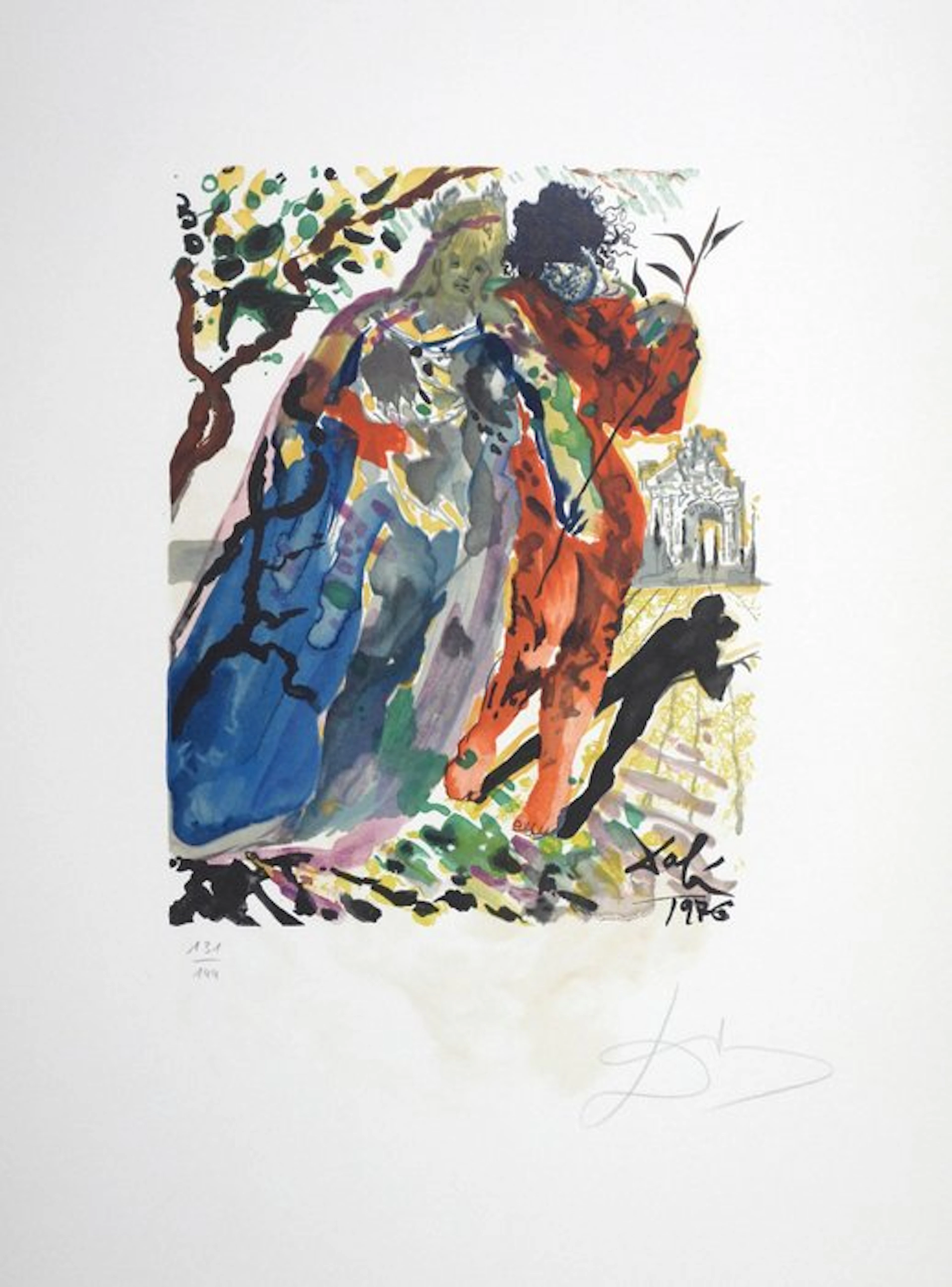Salvador Dali (1904-1989) - L'Art D'Aimer- Ovide - Fille De Minos