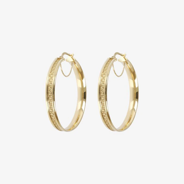 Earrings - 9 kt. Yellow gold