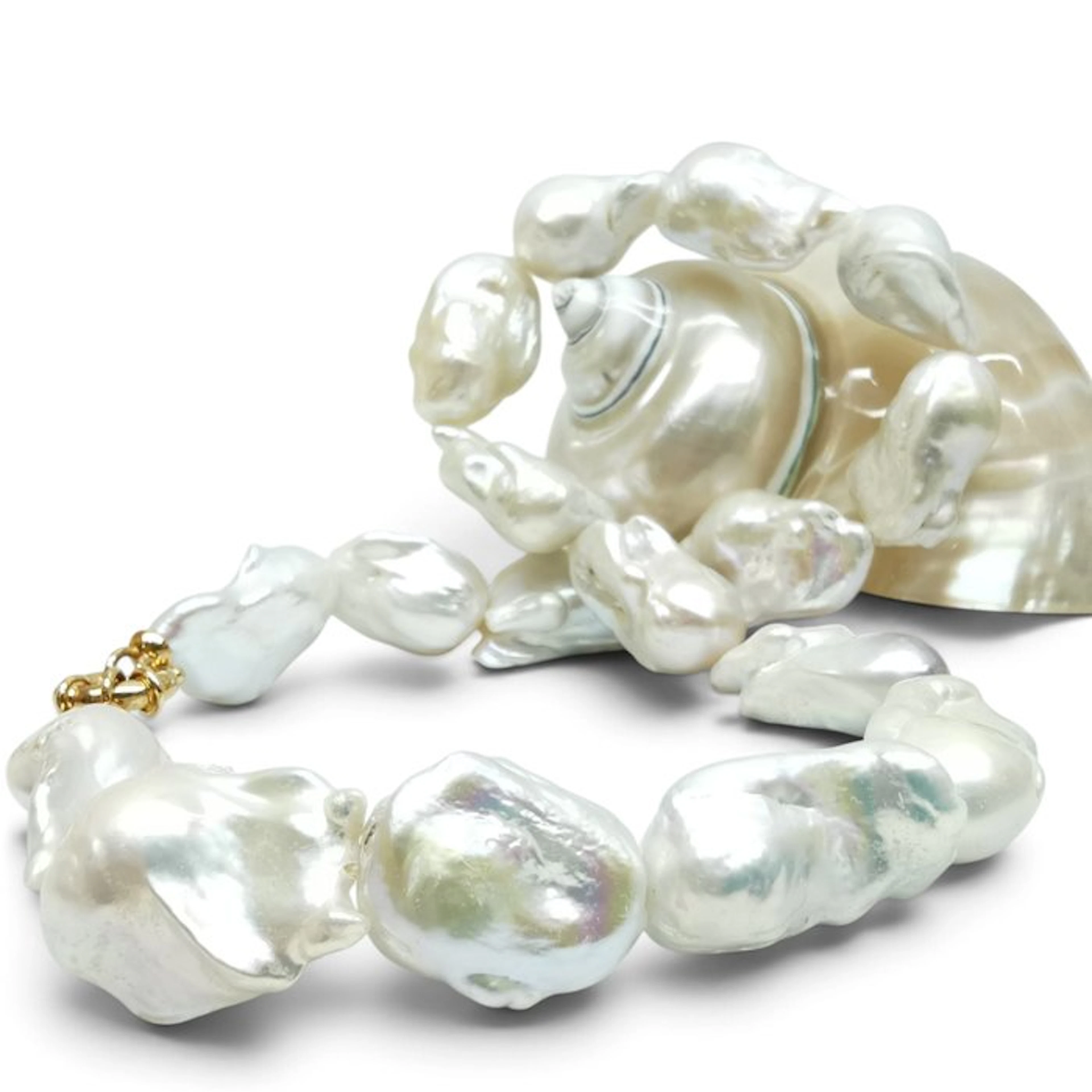 Pearl - Silver - Necklace - Italian craftsmanship