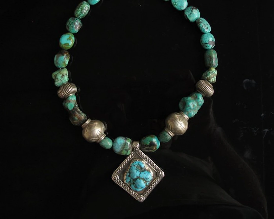 Necklace made of antique elements