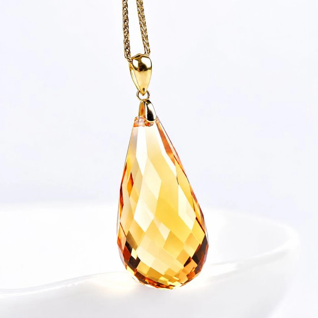 No reserve price - Necklace with pendant - 18 kt