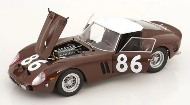 KK Scale 1:12 - Model sports car - Ferrari 250 GTO 3.0L...