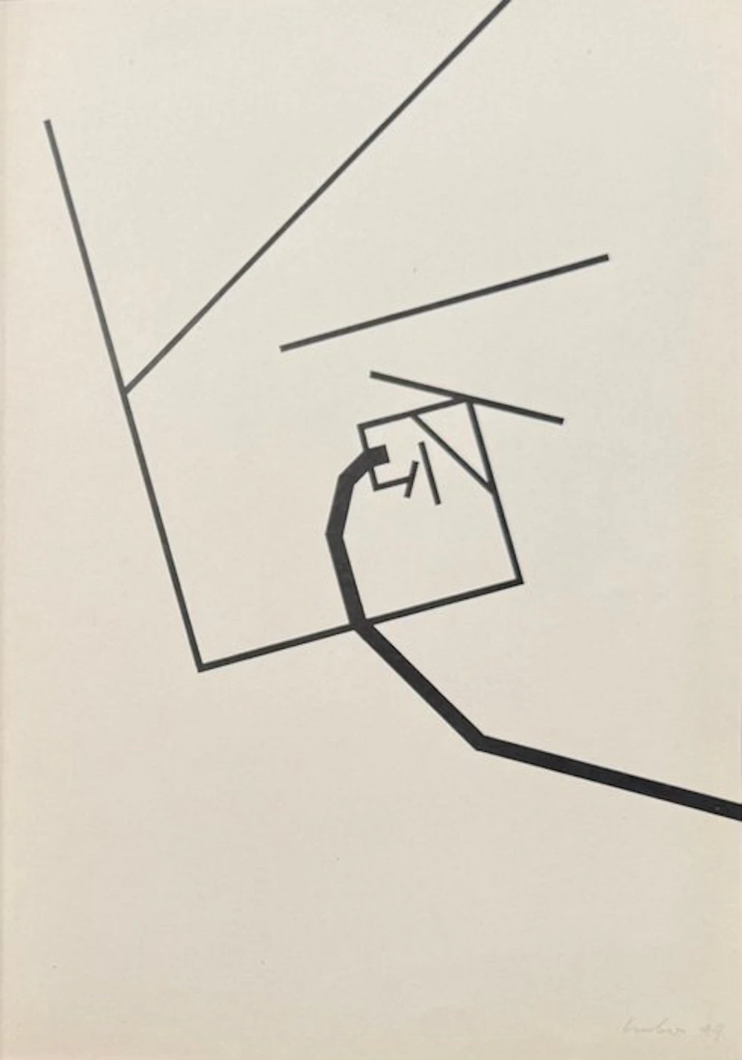 Max Huber (1919-1992) - Composition abstraite (Arte concreta, planche 14)