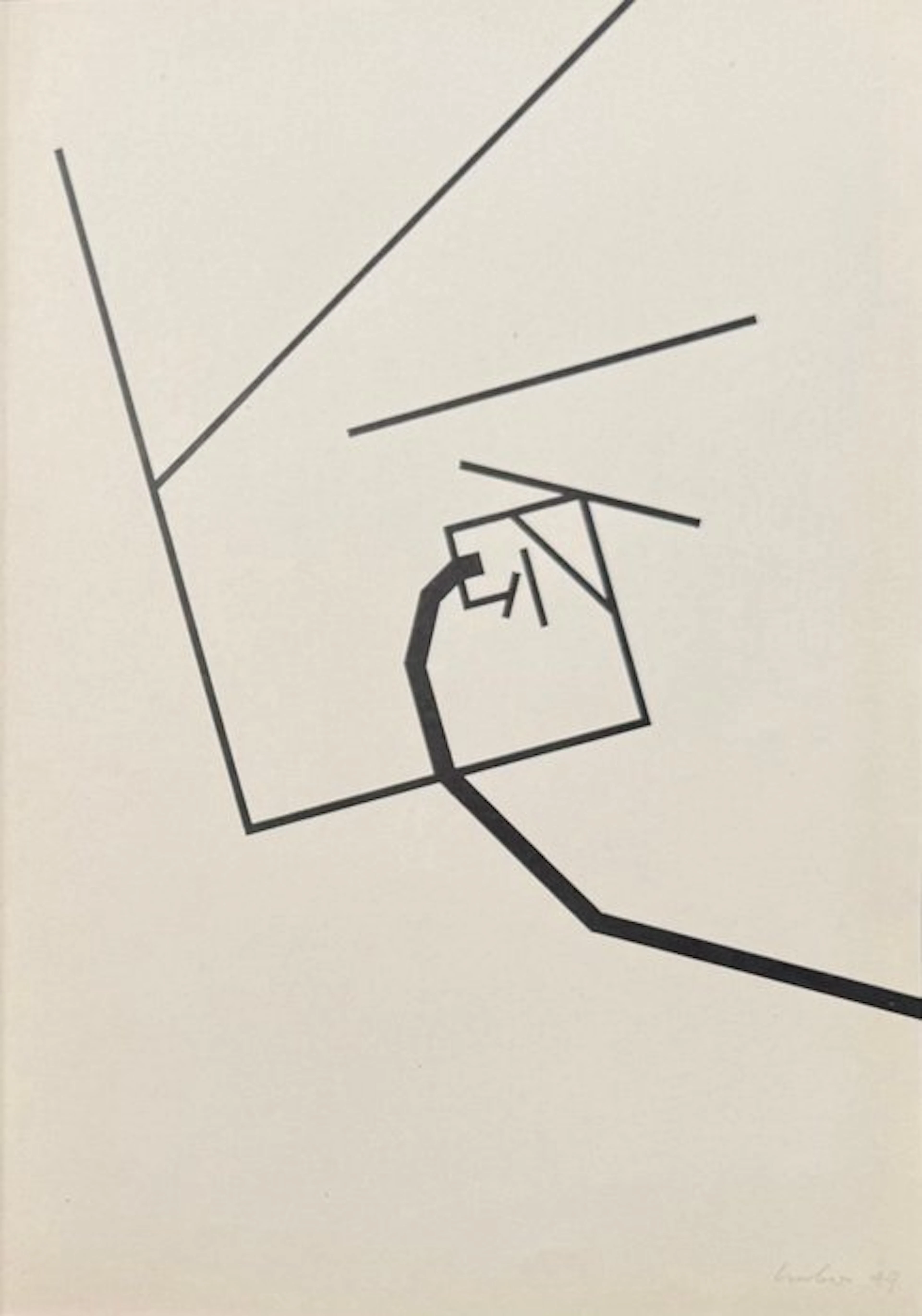 Max Huber (1919-1992) - Composition abstraite (Arte concreta, planche 14)