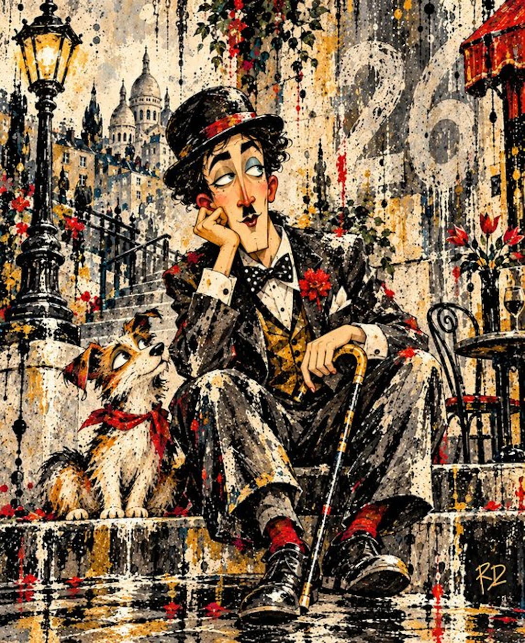 Wall decoration - Italy - The Dreamer with the Bombs