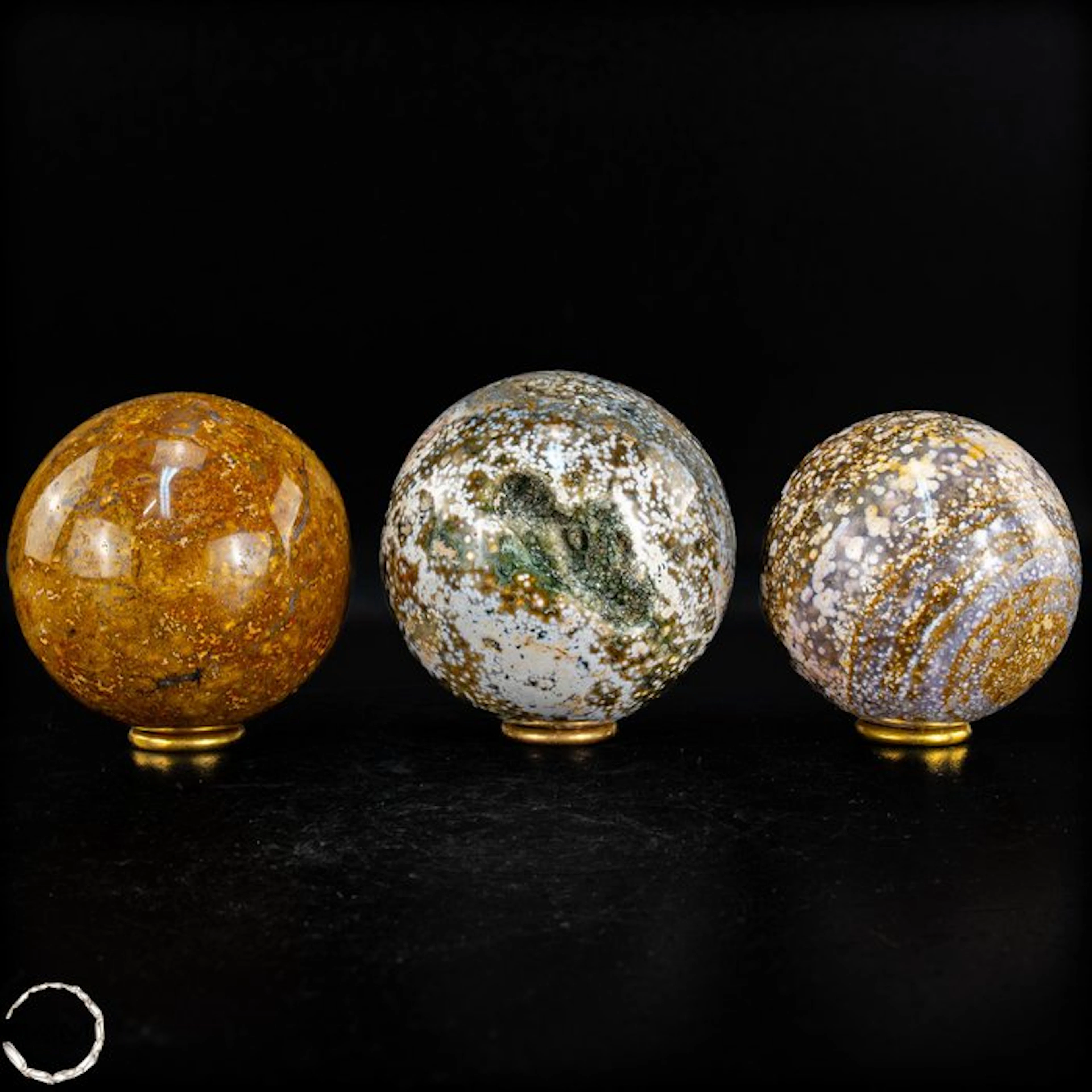 Oceanjaspis Sphere – Unique Natural Art with Fascinating...