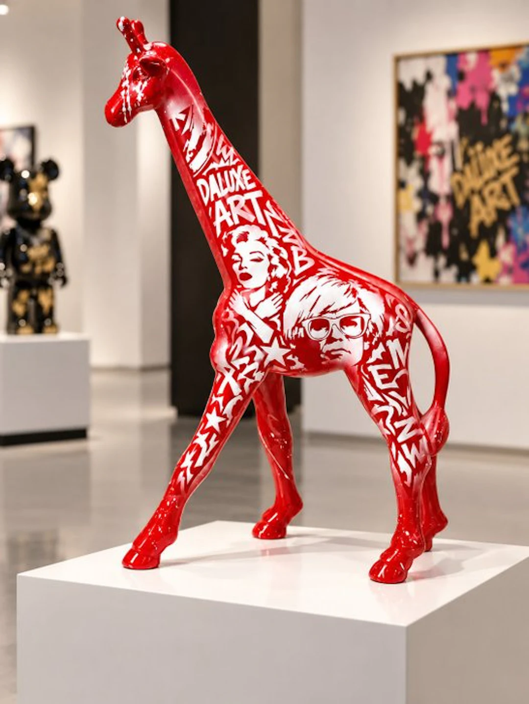 Daluxe Art - 1999 • XL Pop Art Giraffe – 65 cm